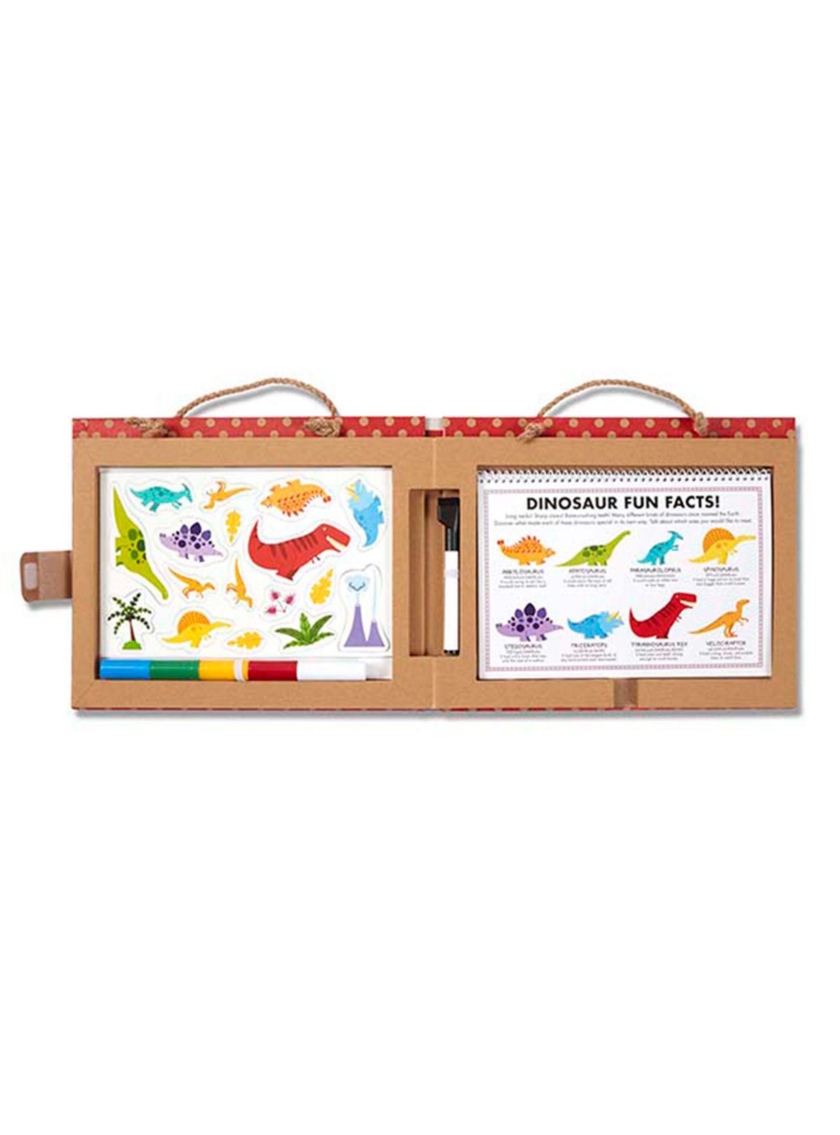 Melissa & Doug Juega, dibuja y crea - Dinosaurios Caramba-2