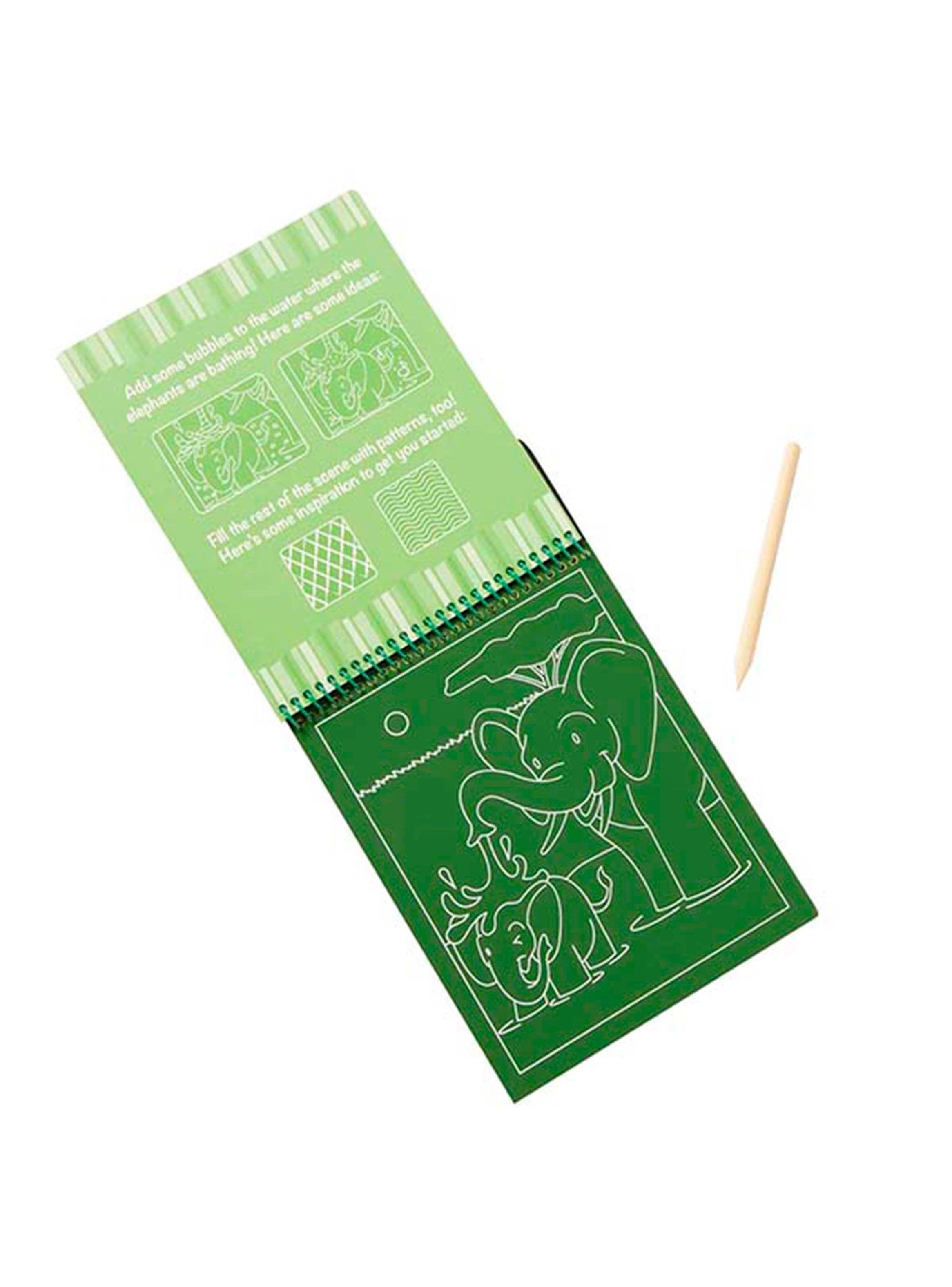 Melissa & Doug Scratch Art - Safari Caramba-1