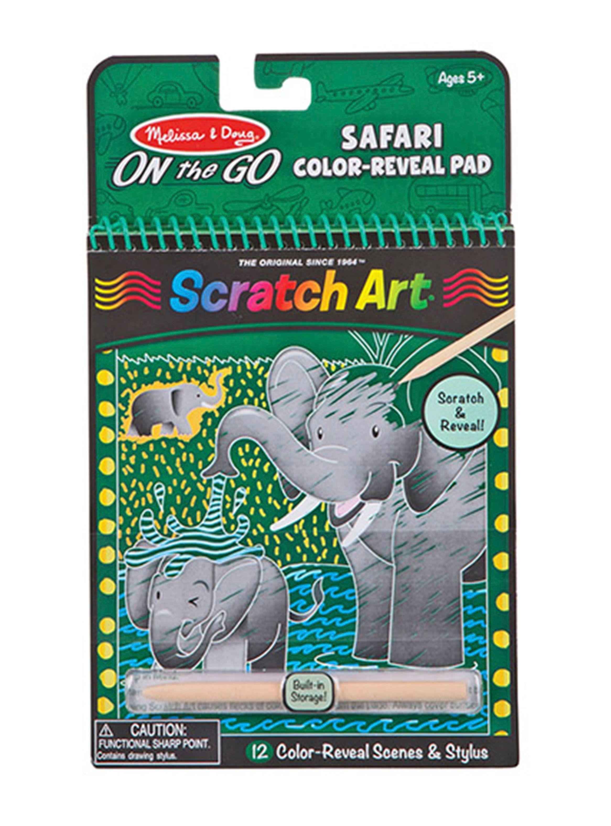 Melissa & Doug Scratch Art - Safari Caramba-0