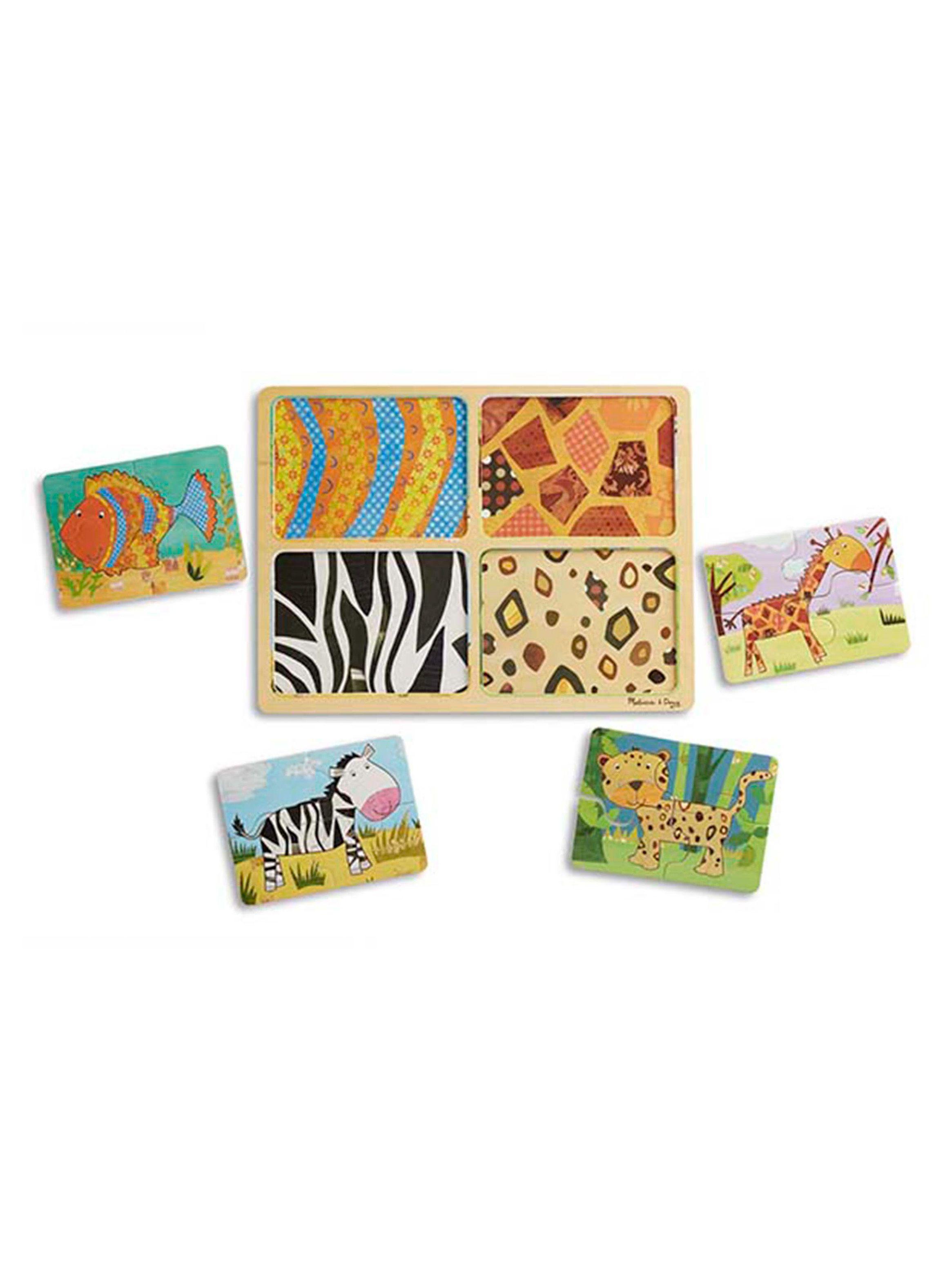 Melissa & Doug Puzzle Patrones de animales Caramba-2