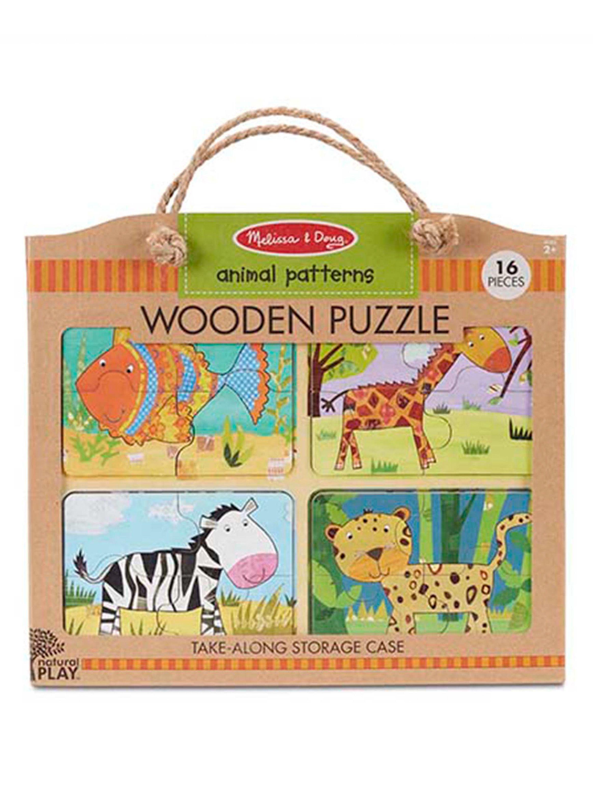 Melissa & Doug Puzzle Patrones de animales Caramba-0