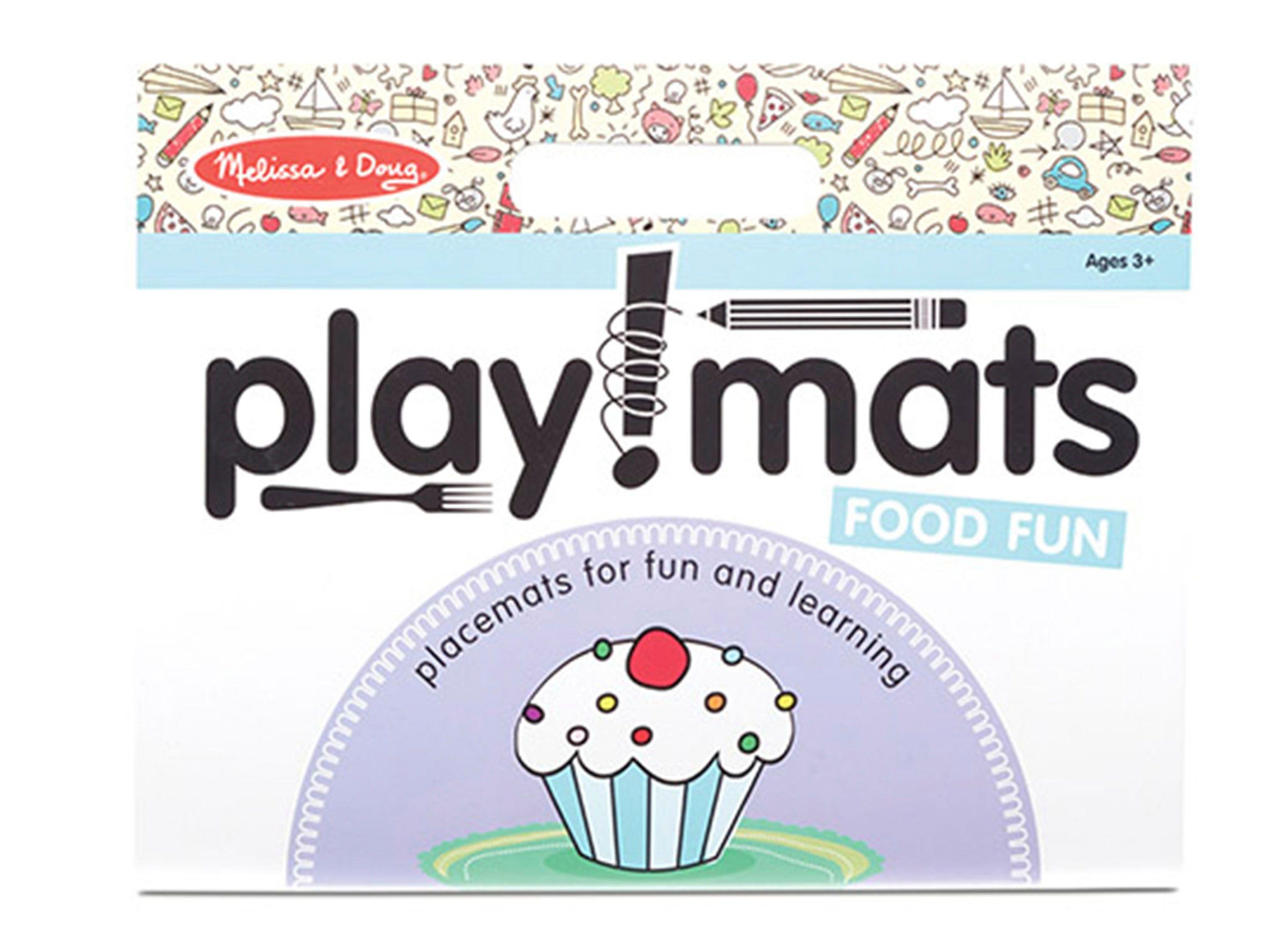 Melissa & Doug Pad Individuales para Pintar Comida-0