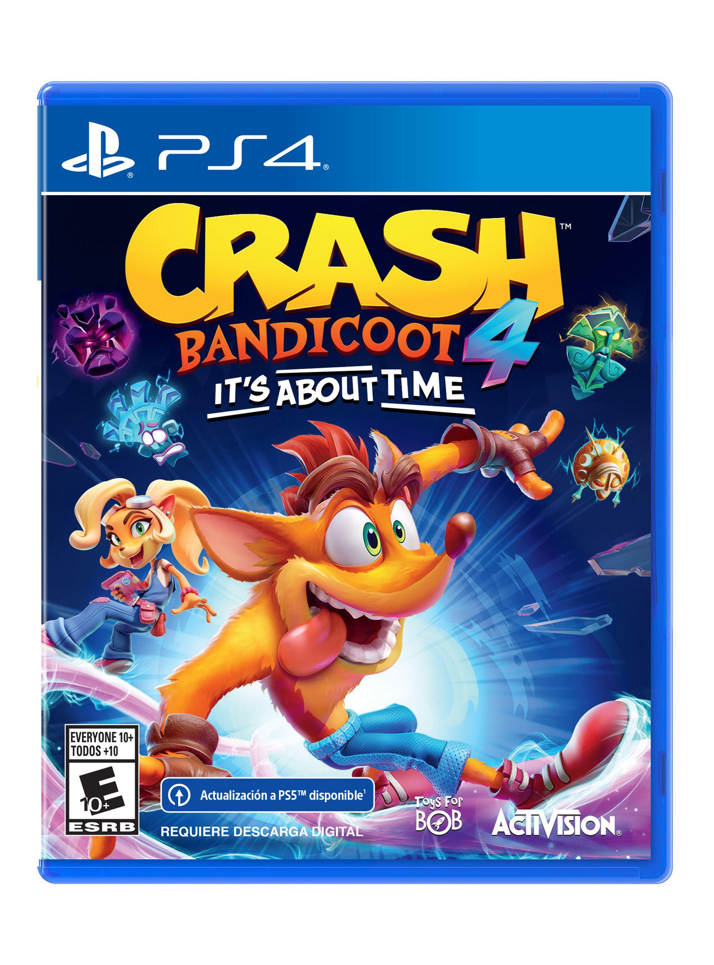 Juego PlayStation PS4 Crash Bandicoot Its About Time-0