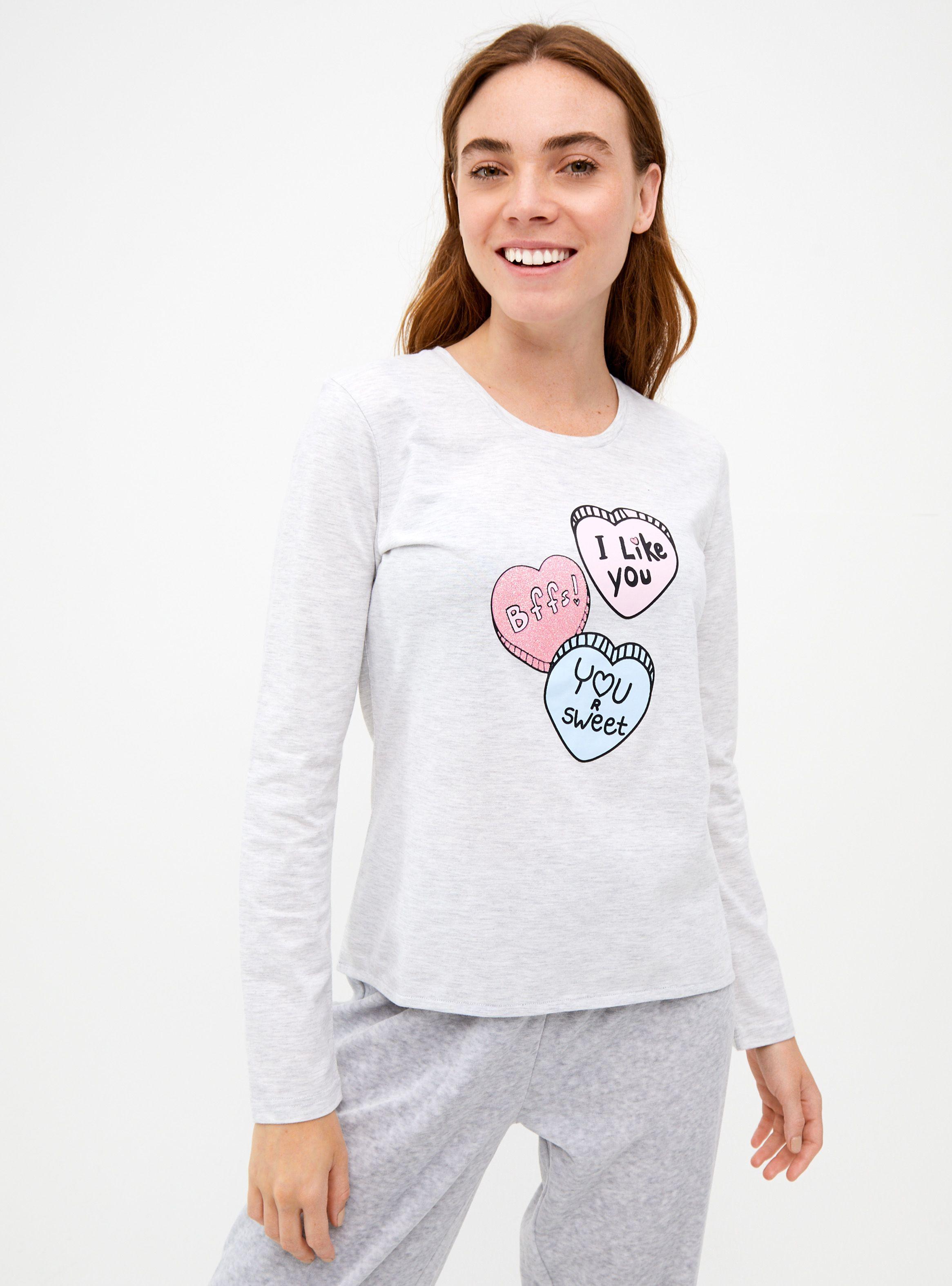 Polera Opposite Pijama Mix & Match Manga Larga Opposite-0