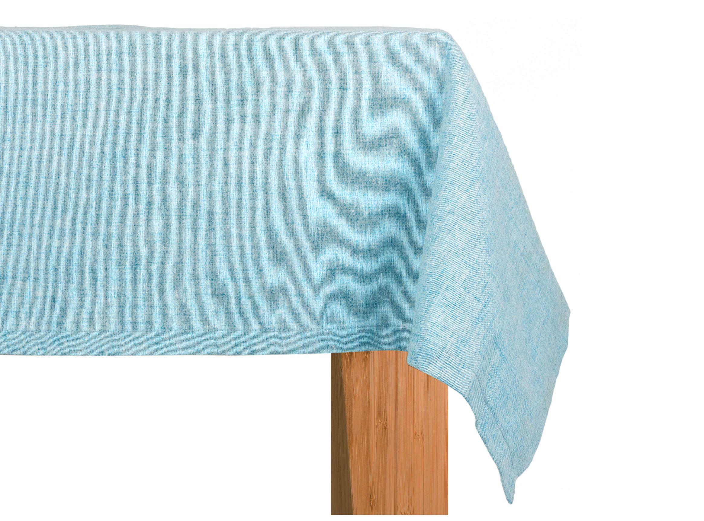 Mantel 160 x 230 cm Edgar Turquesa Deco Express-0