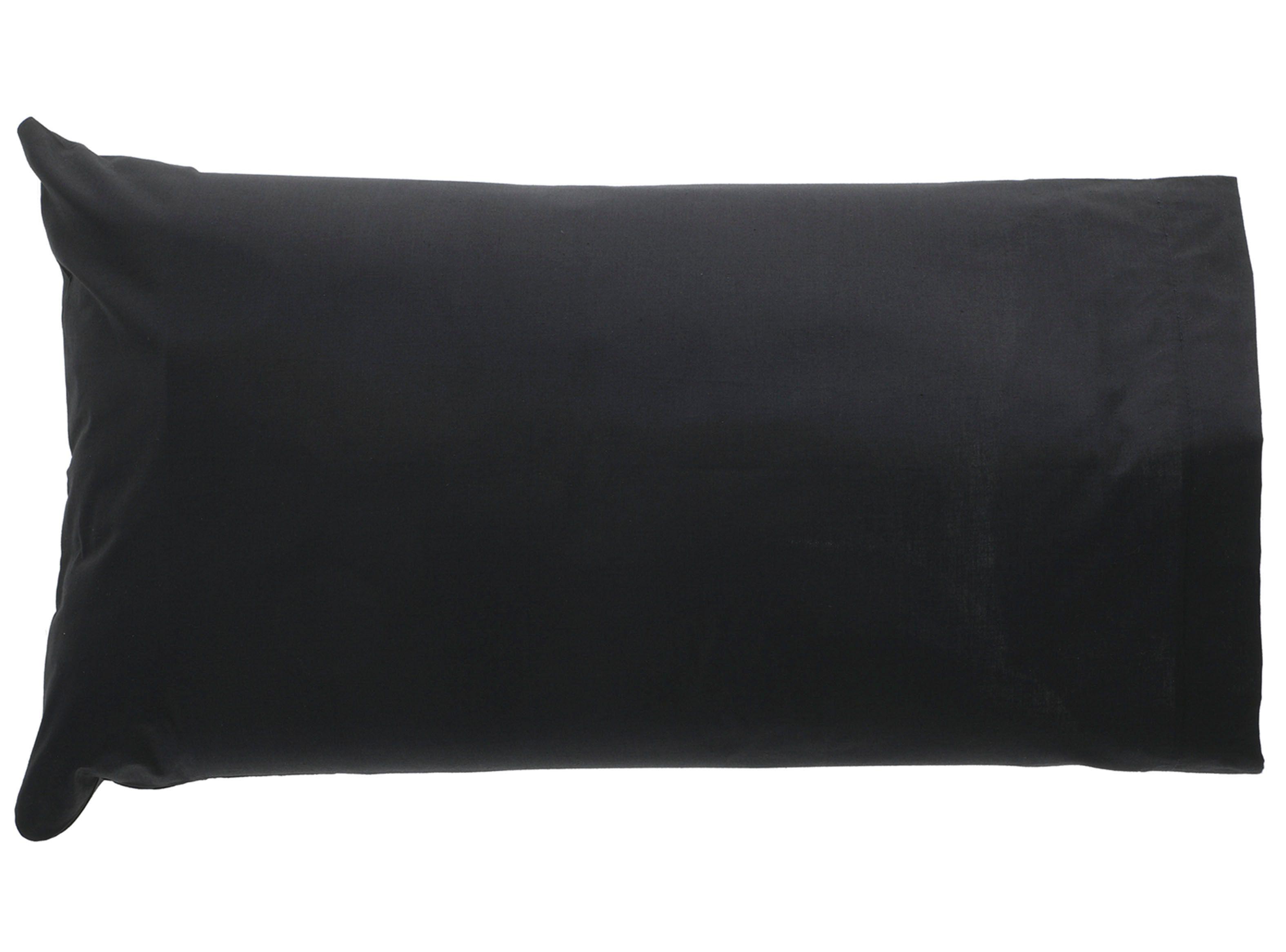 Set Sueño Blanco 2 Fundas de Almohada 50 x 70 cm Negro-1
