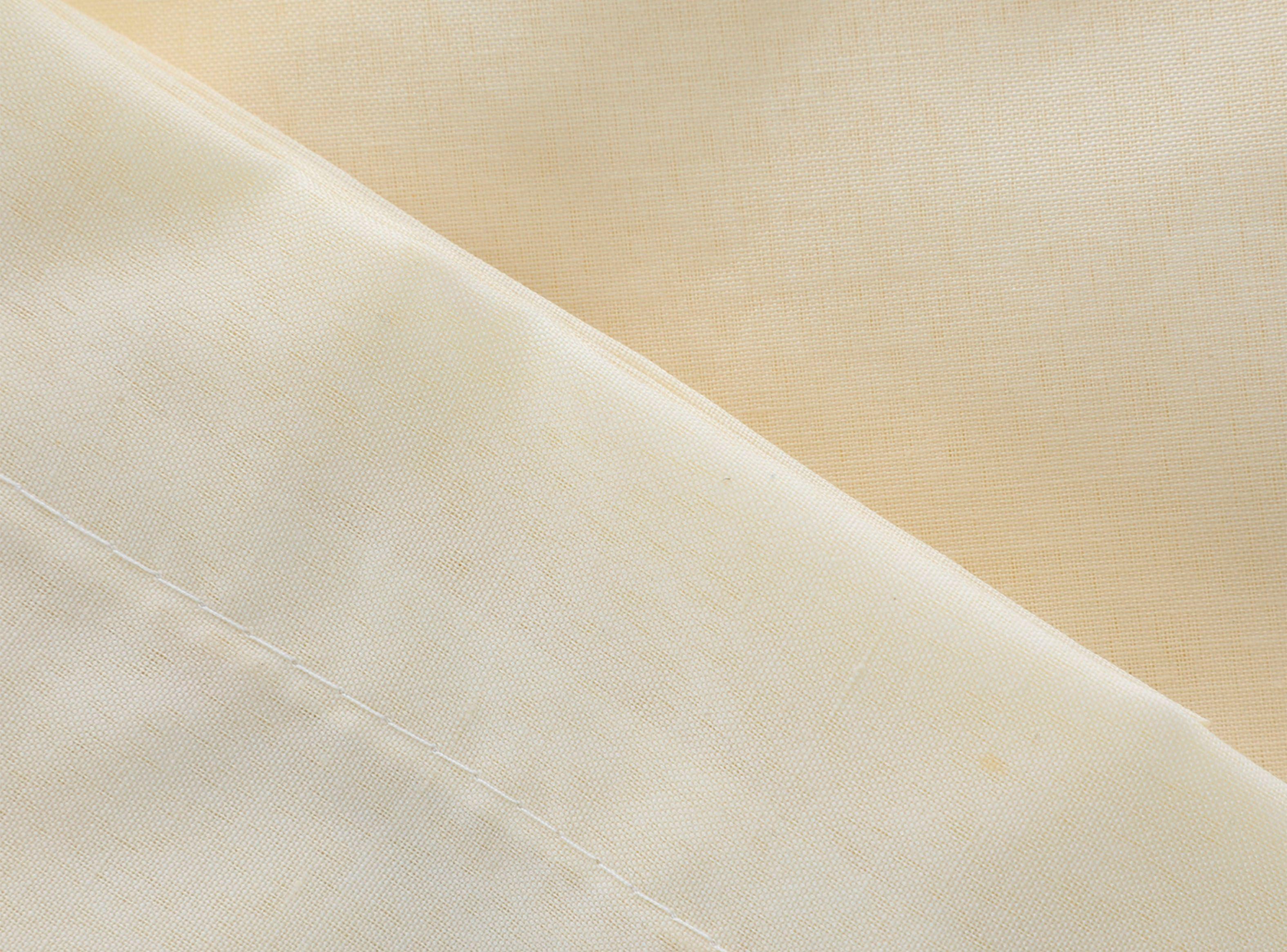 Set Sueño Blanco 2 Fundas de Almohada 50 x 70 cm Beige-1