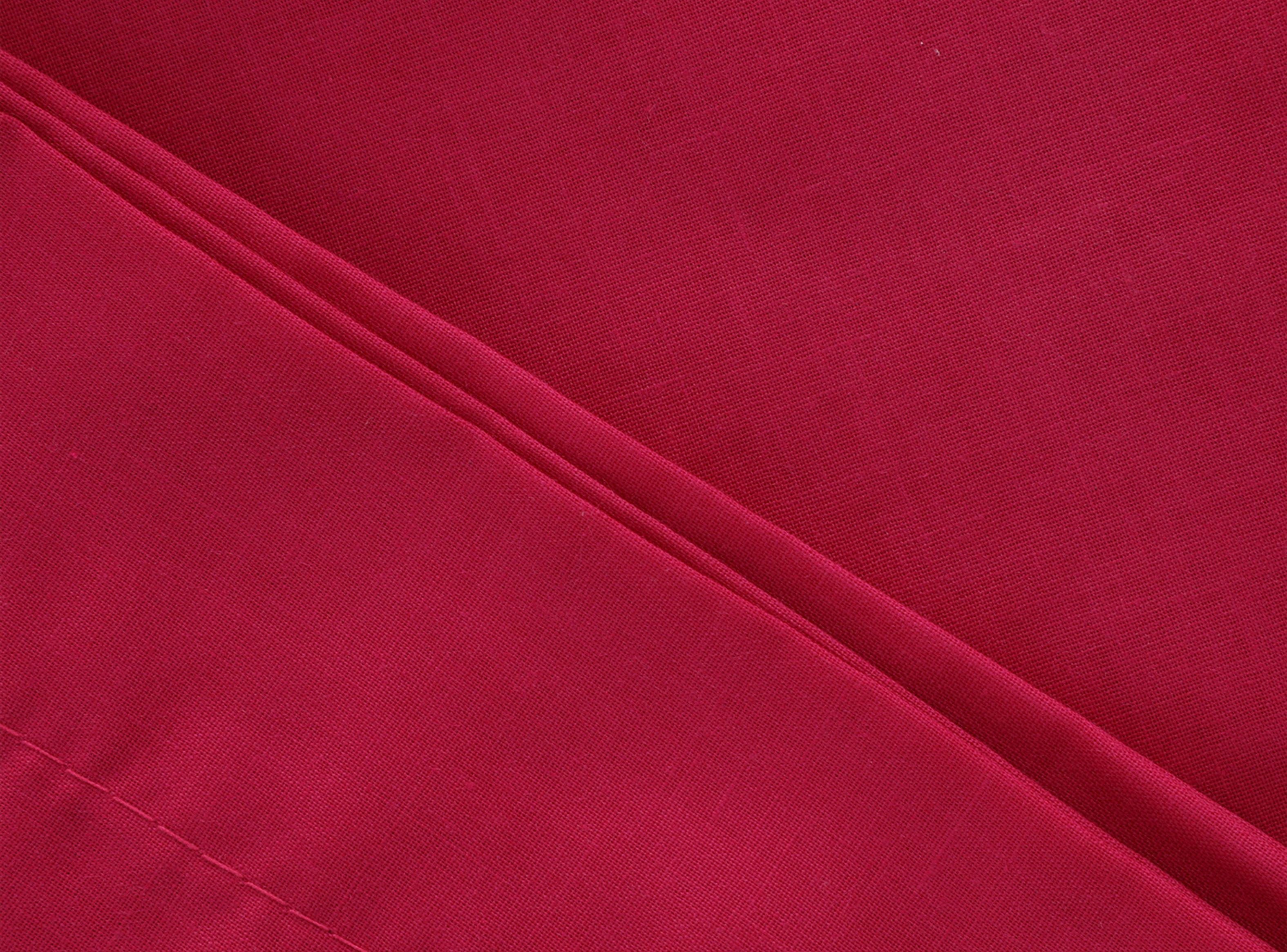 Set Sueño Blanco 2 Fundas de Almohada 50 x 70 cm Fucsia-1