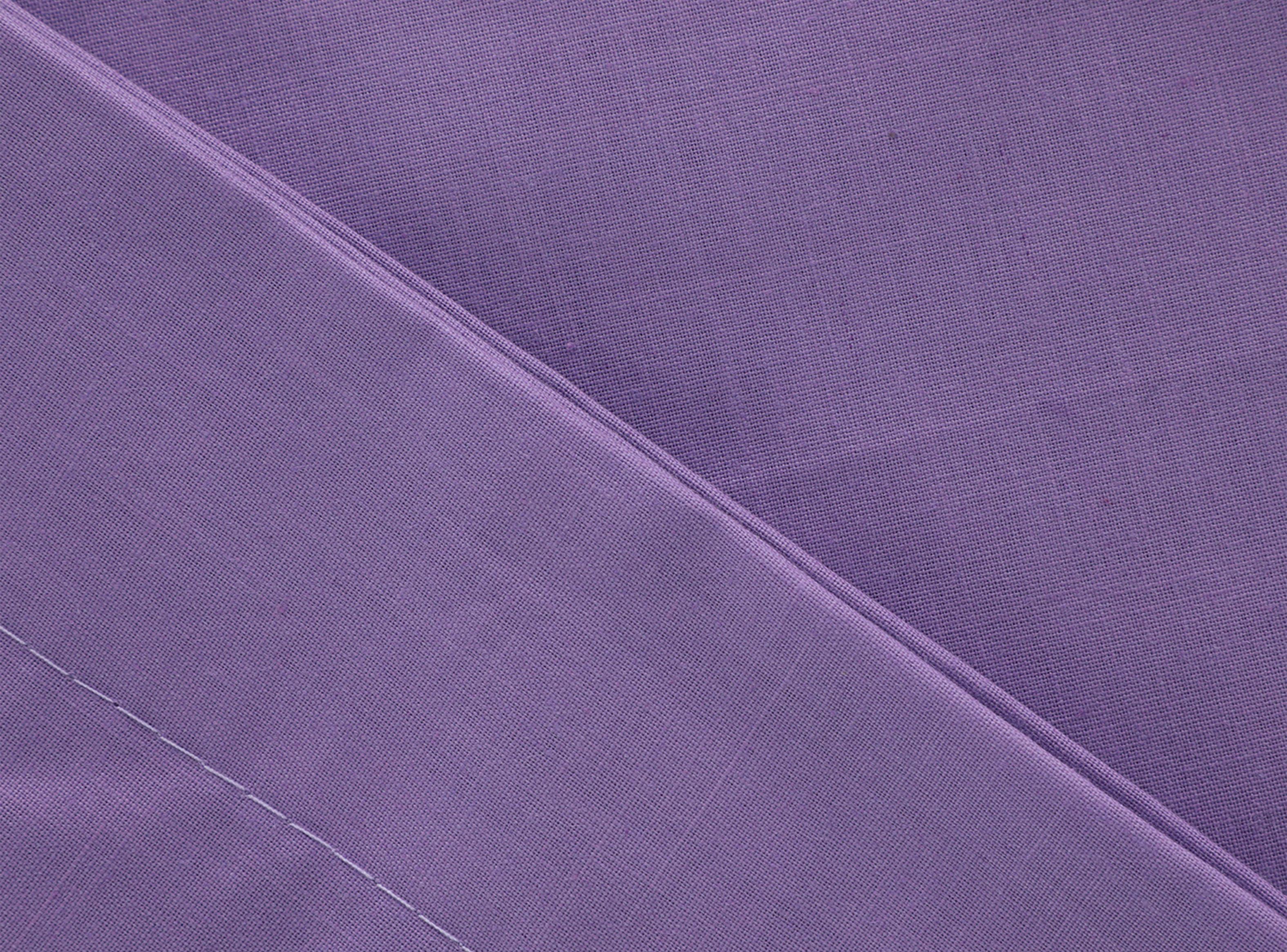 Set 2 Fundas de Almohada 50 x 70 cm Lila Sueño Blanco-1