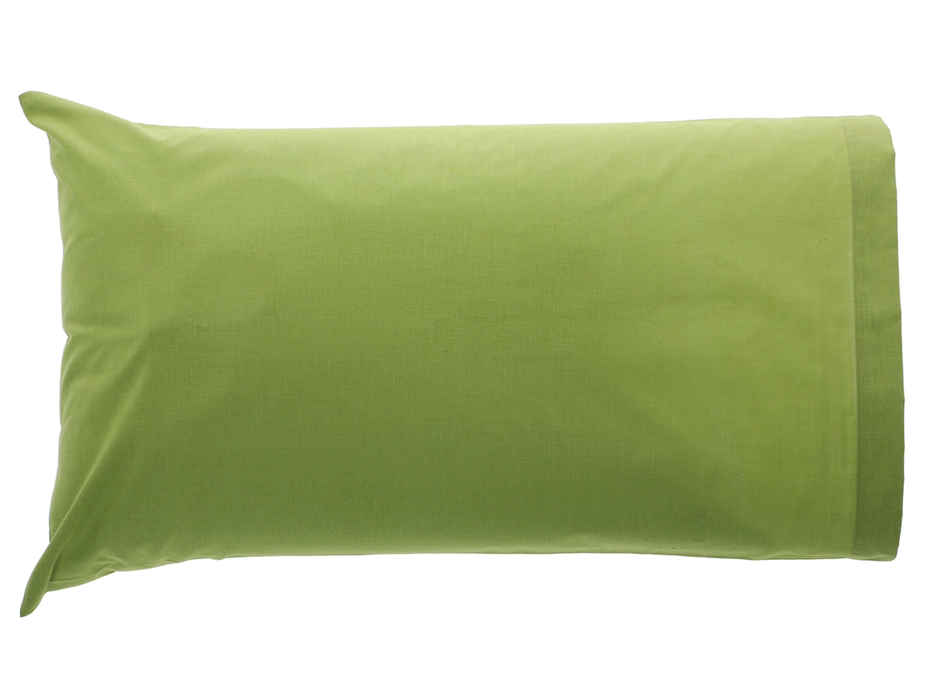 Set Sueño Blanco 2 Fundas de Almohada 50 x 70 cm Pistacho-2