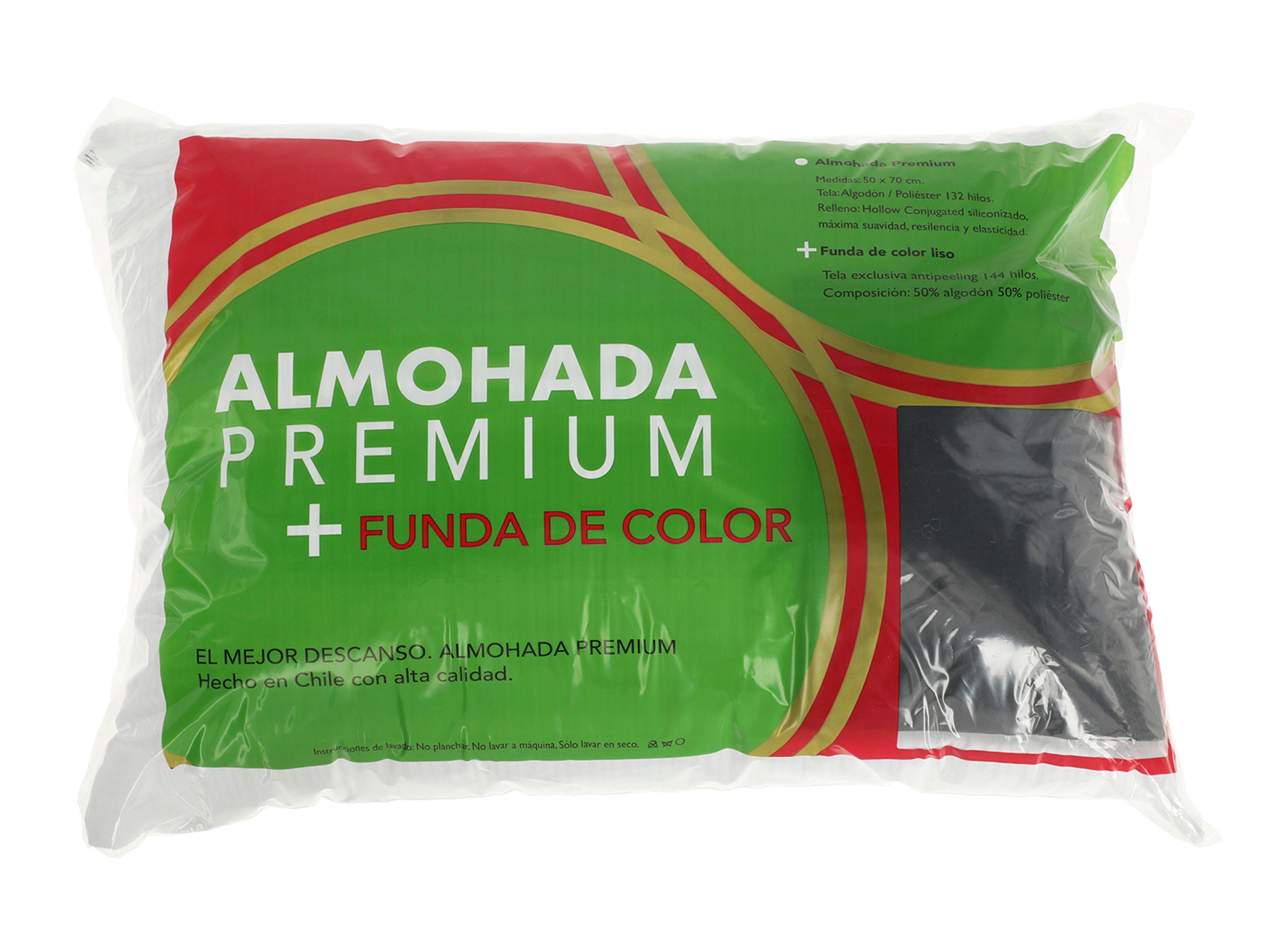 Almohada Sueño Blanco Premium 50 x 70 cm + Funda Negra-0