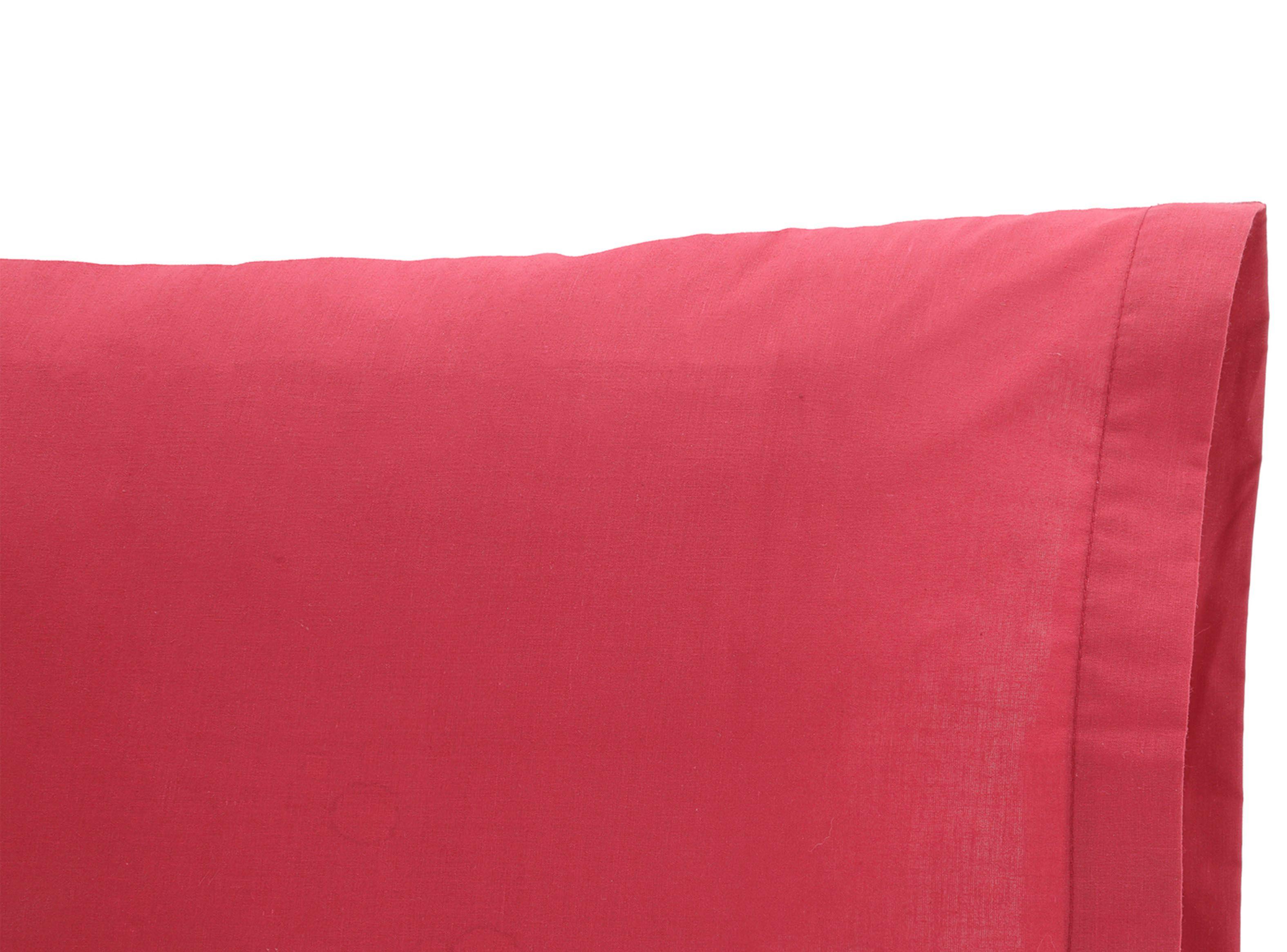 Almohada Sueño Blanco Premium 50 x 70 cm + Funda Burdeo-1