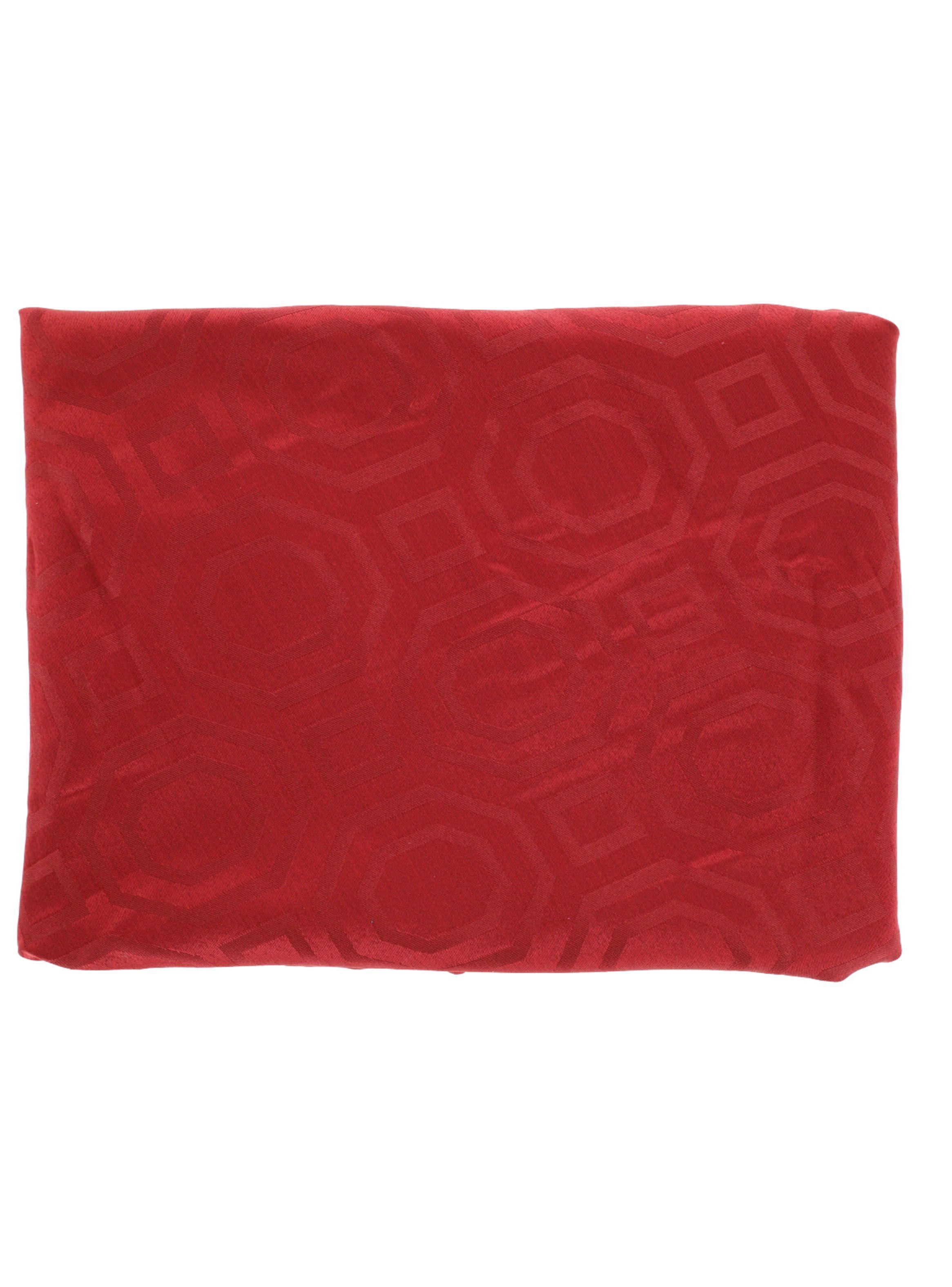 Mantel Sueño Blanco Cuadrado 150 x 150 cm Burdeo-1