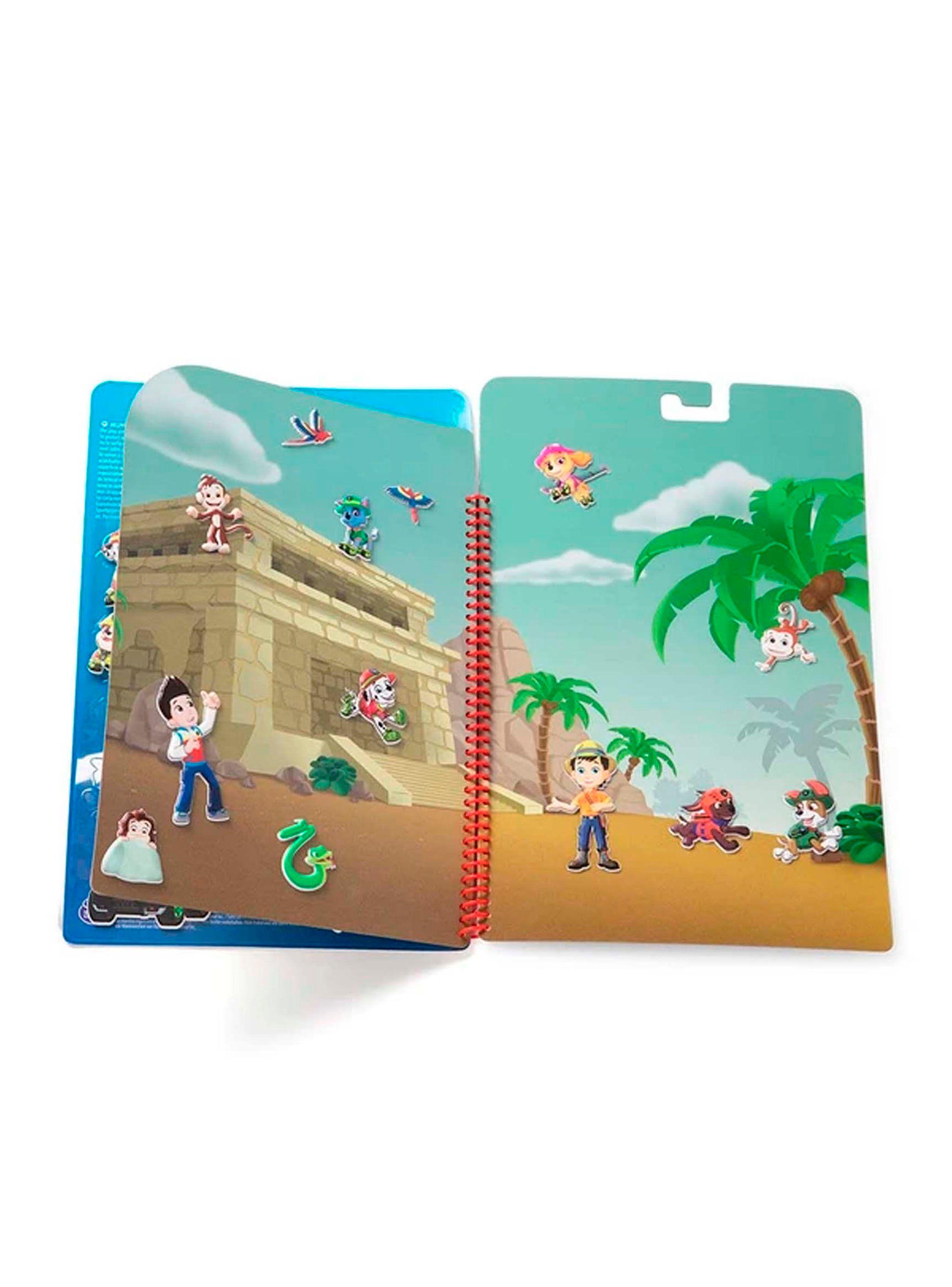 Stickers Reutilizables Jungla Caramba-1