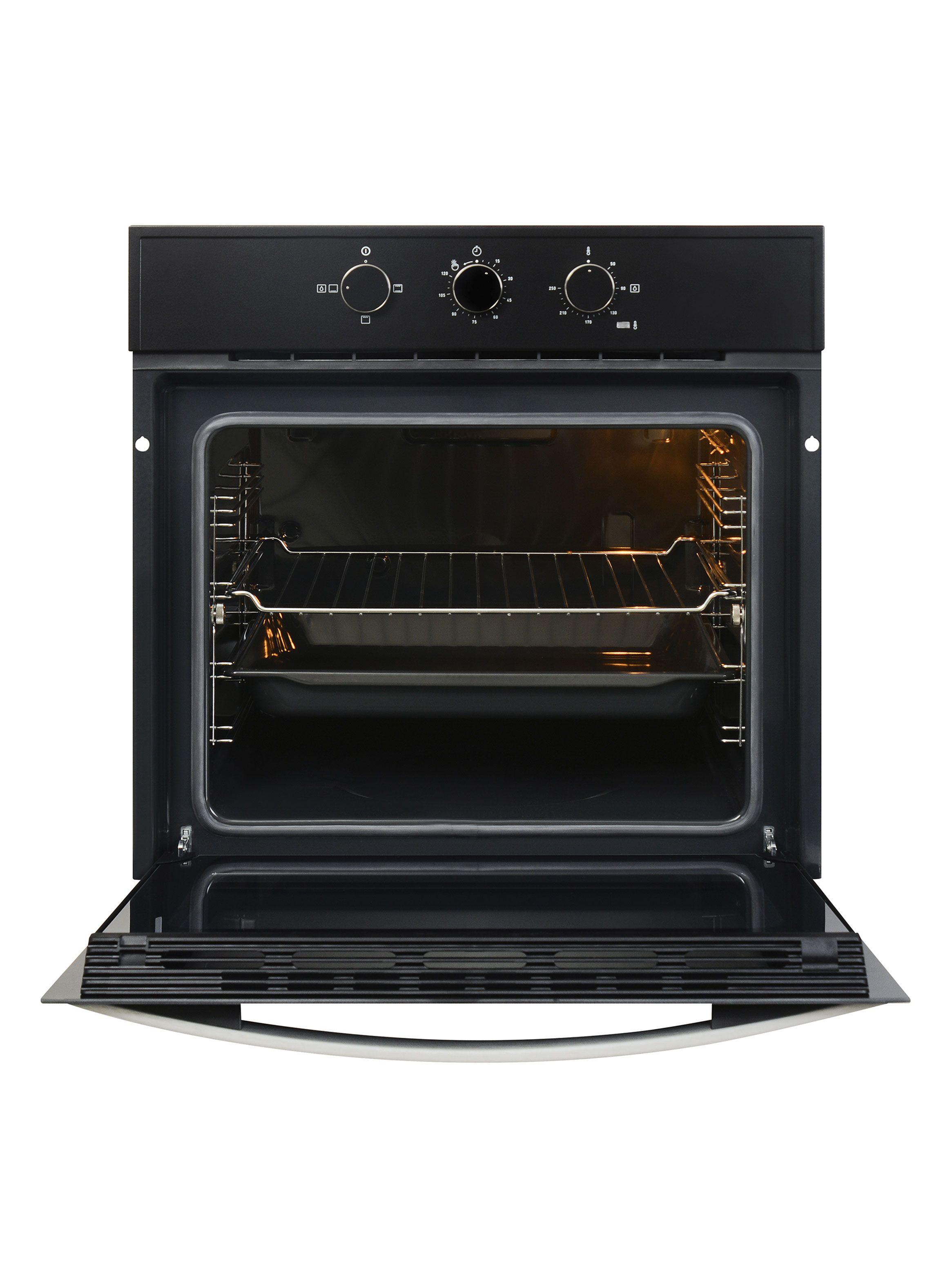 Kit Empotrable Horno Eléctrico HBB510 BK Negro + Encimera Cristal Gas GBC 64003 KBB BK + Campana DBB60 Negro-3