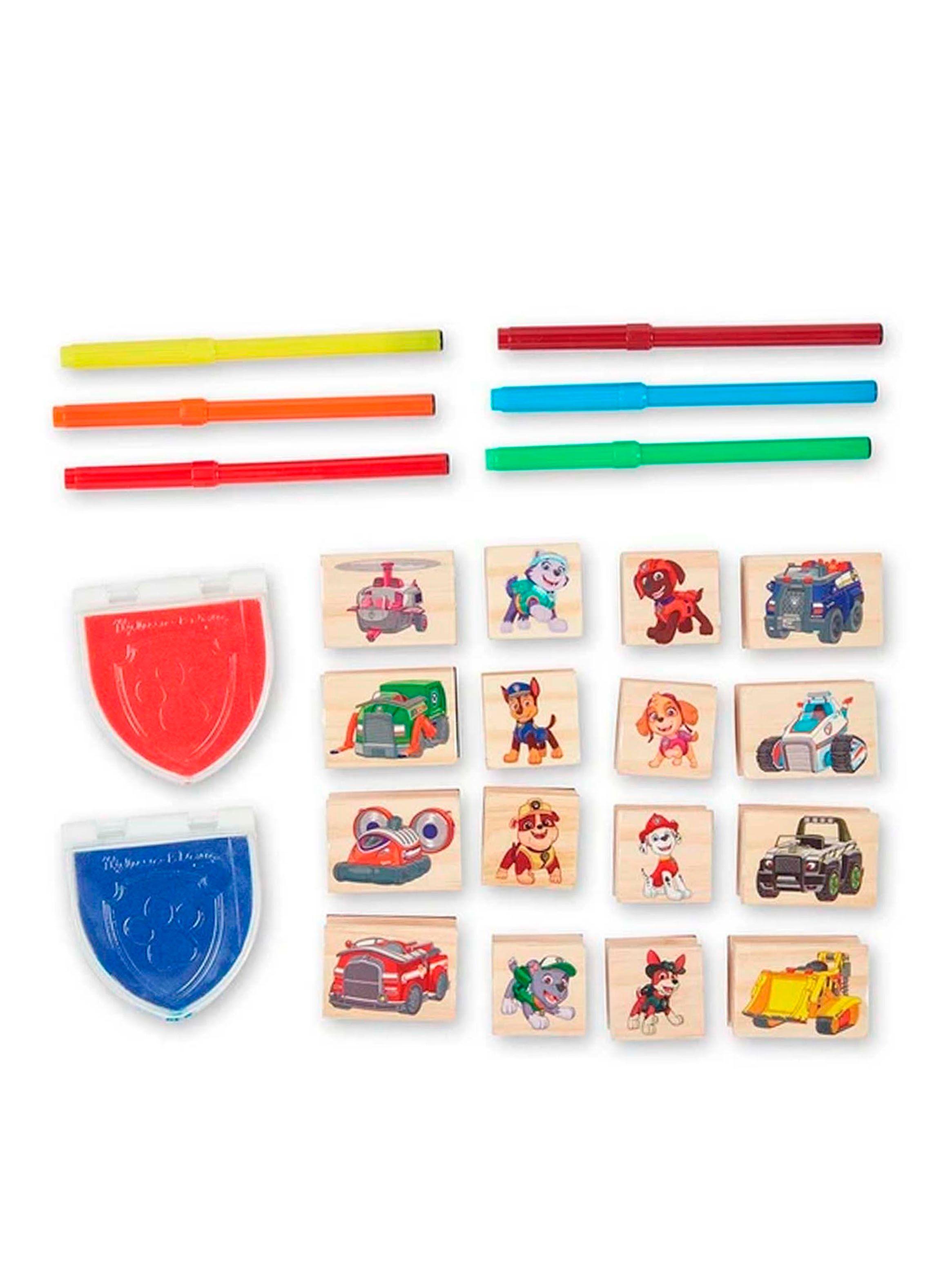 Paw Patrol Melissa & Doug Stamps madera Caramba-1