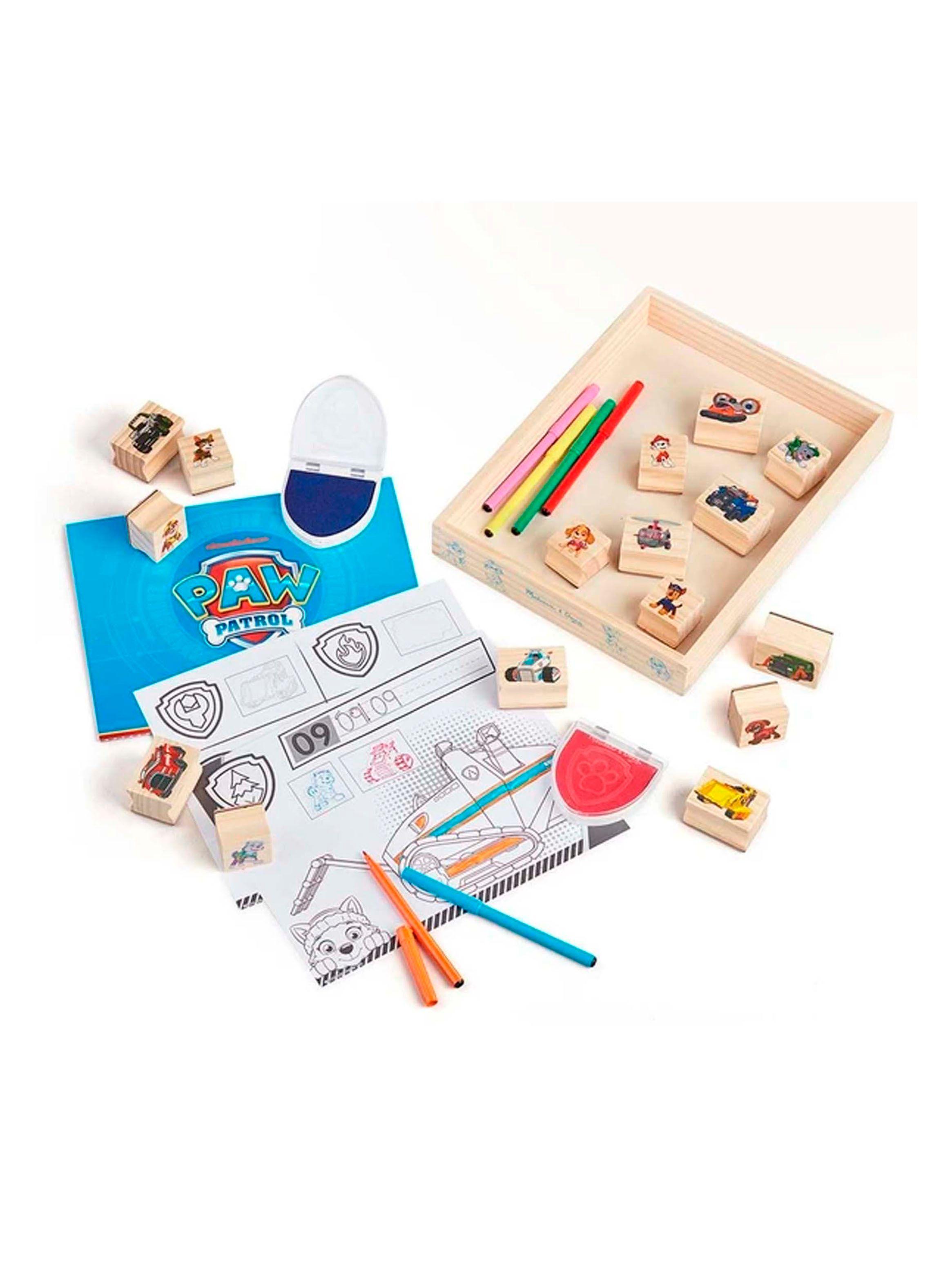 Paw Patrol Melissa & Doug Stamps madera Caramba-2