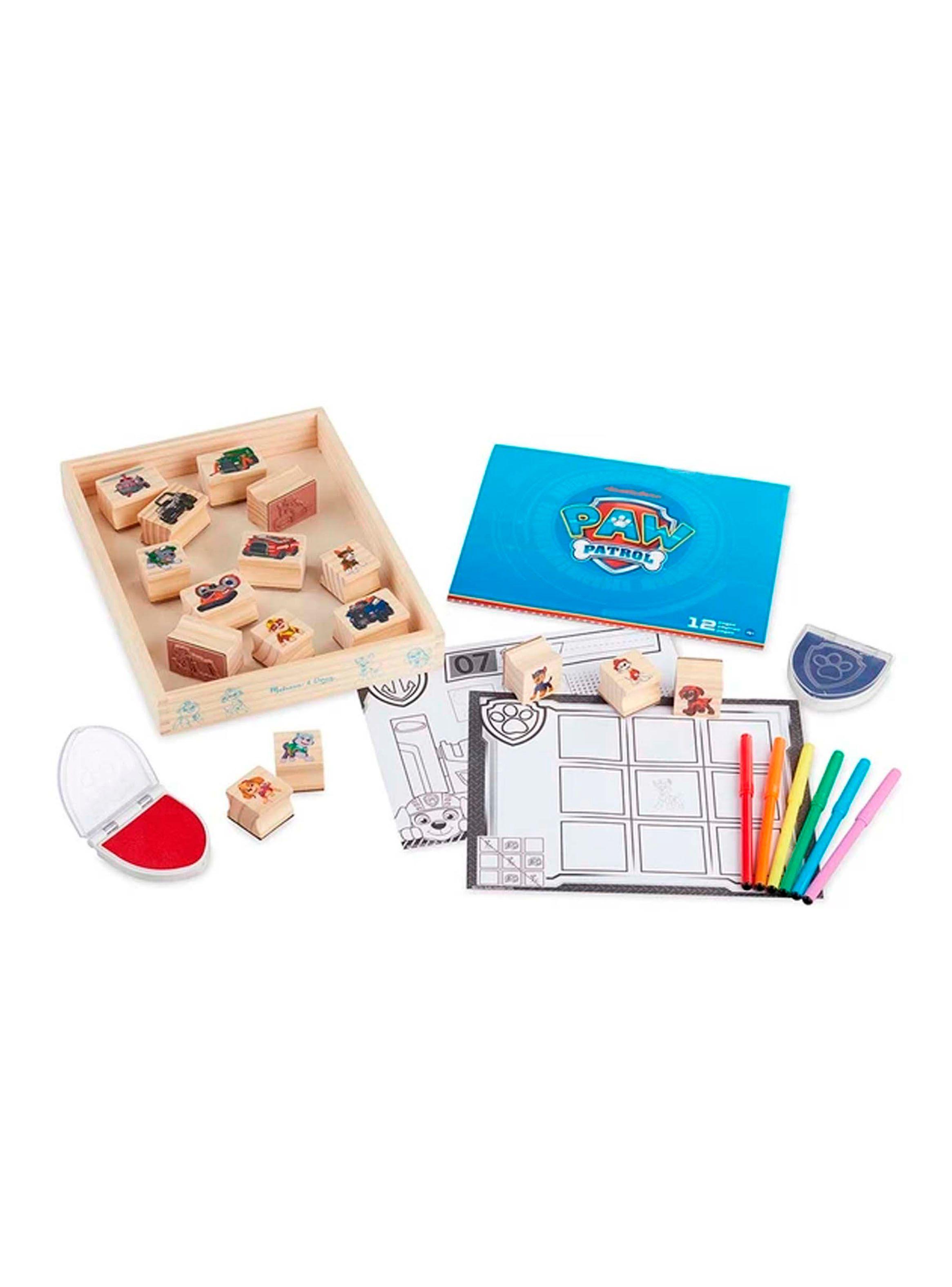 Paw Patrol Melissa & Doug Stamps madera Caramba-0