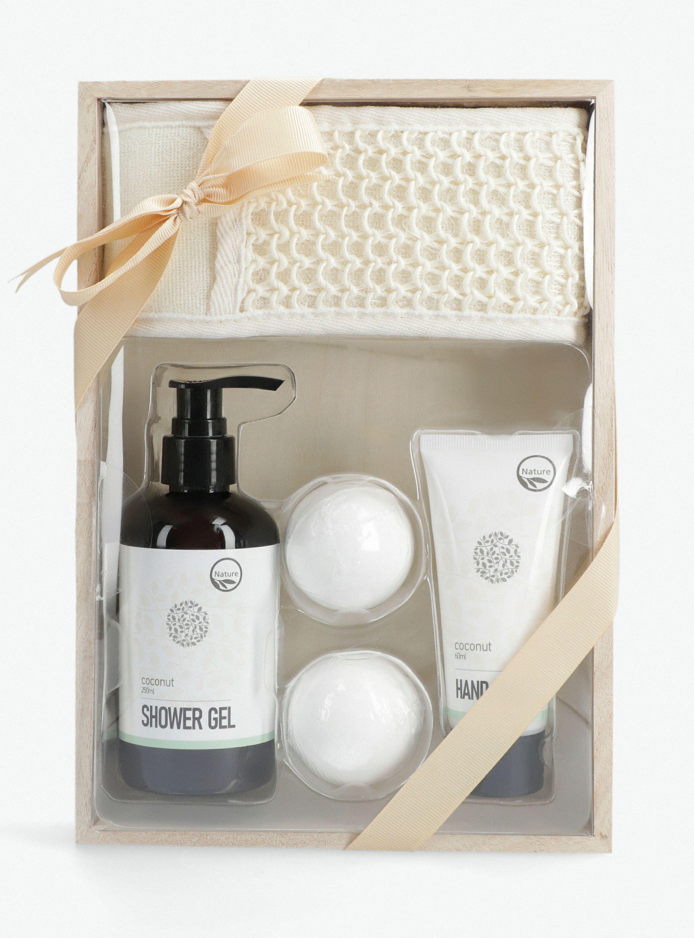 Set Belleza Gel de Ducha 250 ml + Crema de Manos 60 ml + Esponja-1