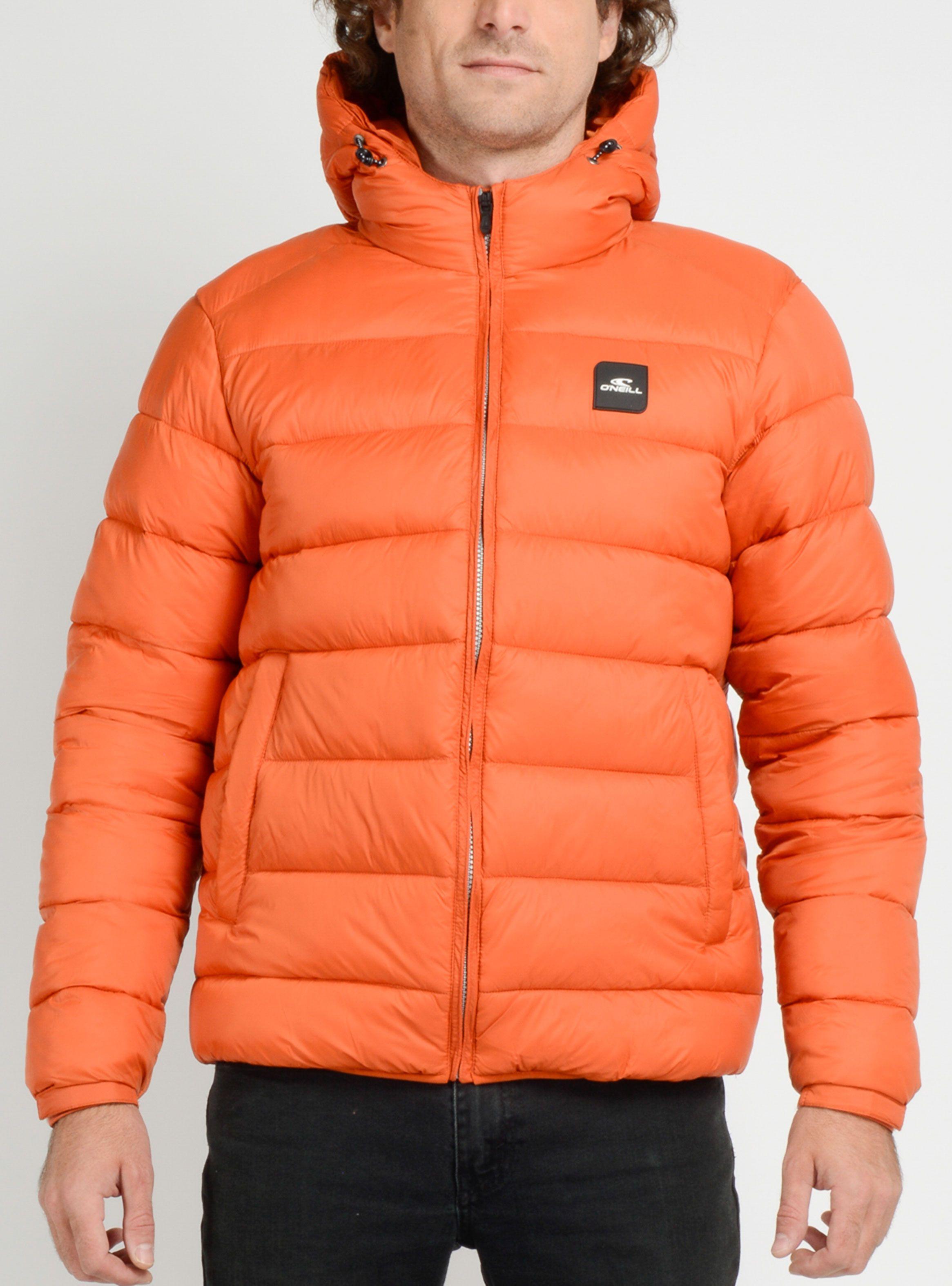 Parka  Corte Regular Naranjo-0