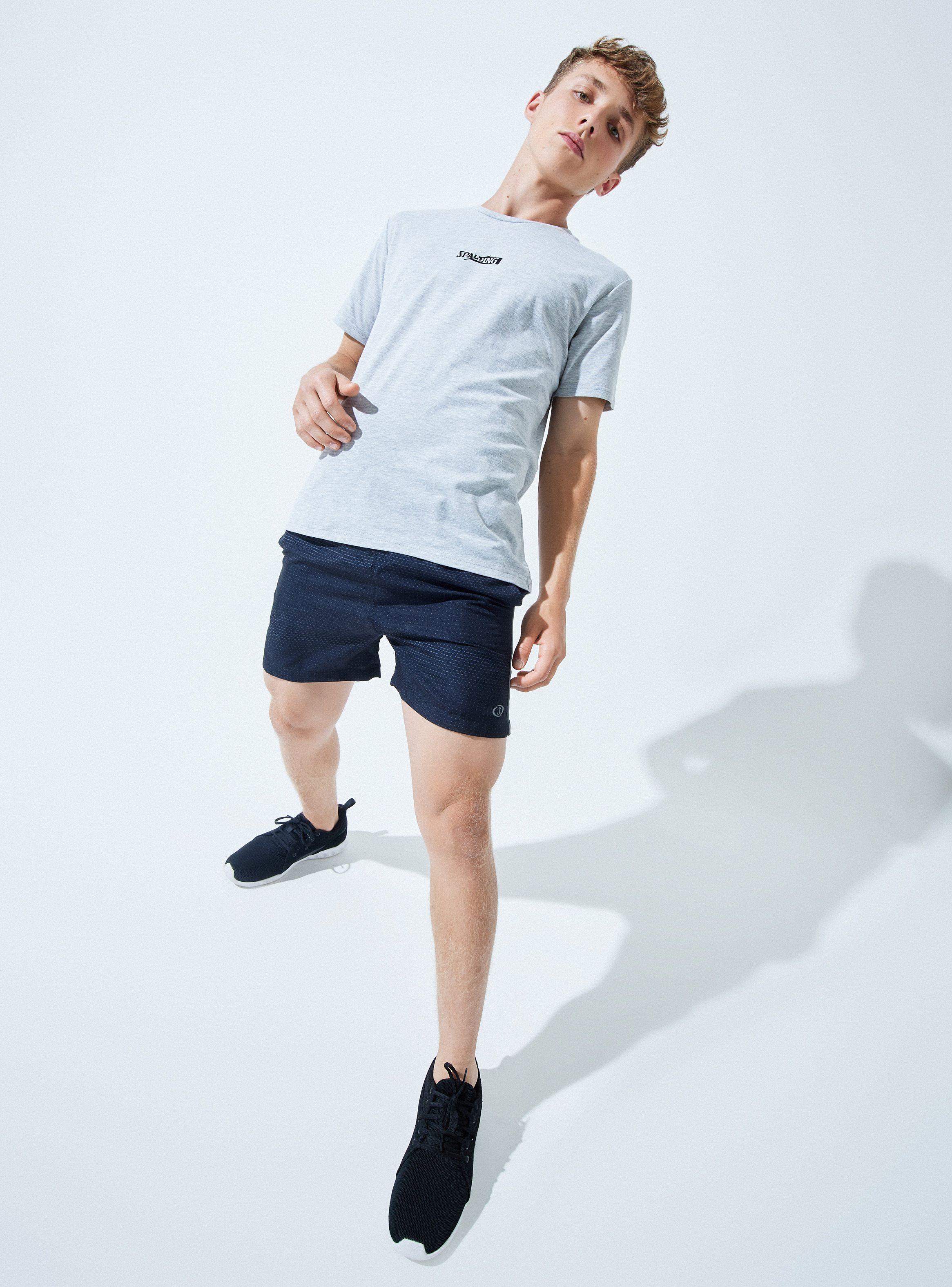 Short Deportivo con Malla Interior-0