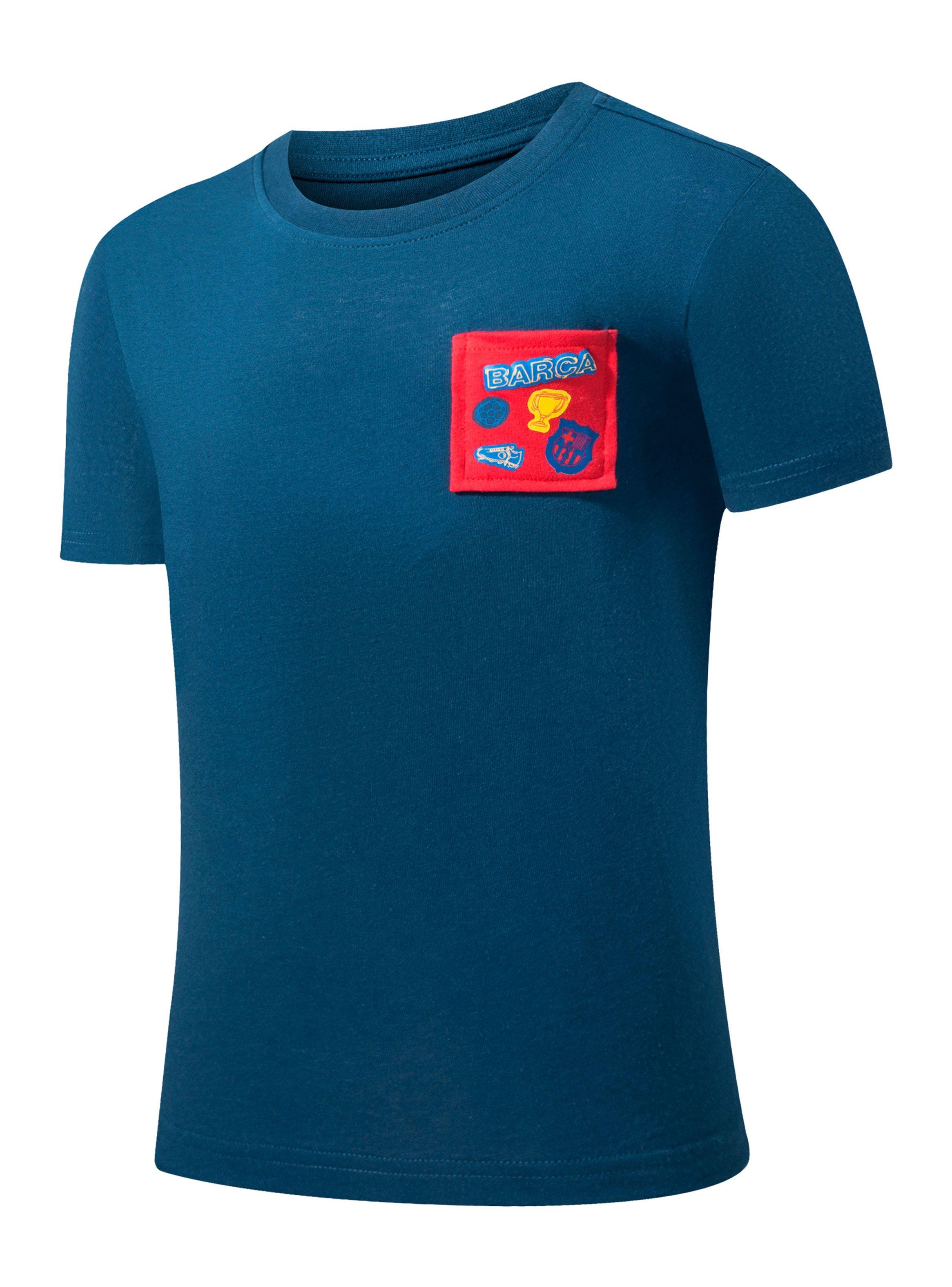 Polera Manga Corta Fútbol Doodles-0