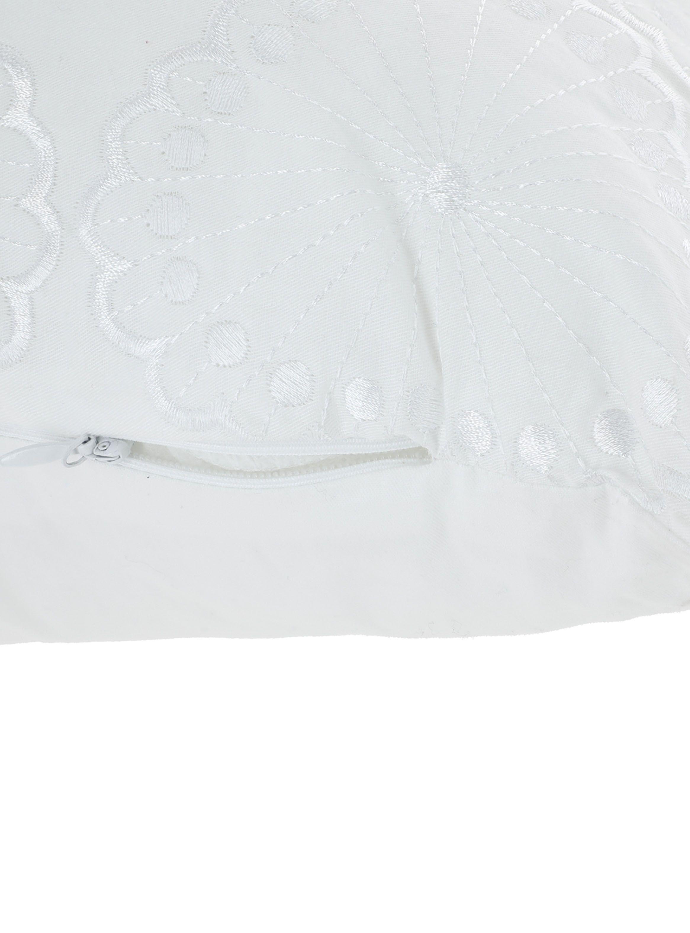 Cojín Sueño Blanco Viena Bordado Imperial 30 x 50 cm Blanco-1