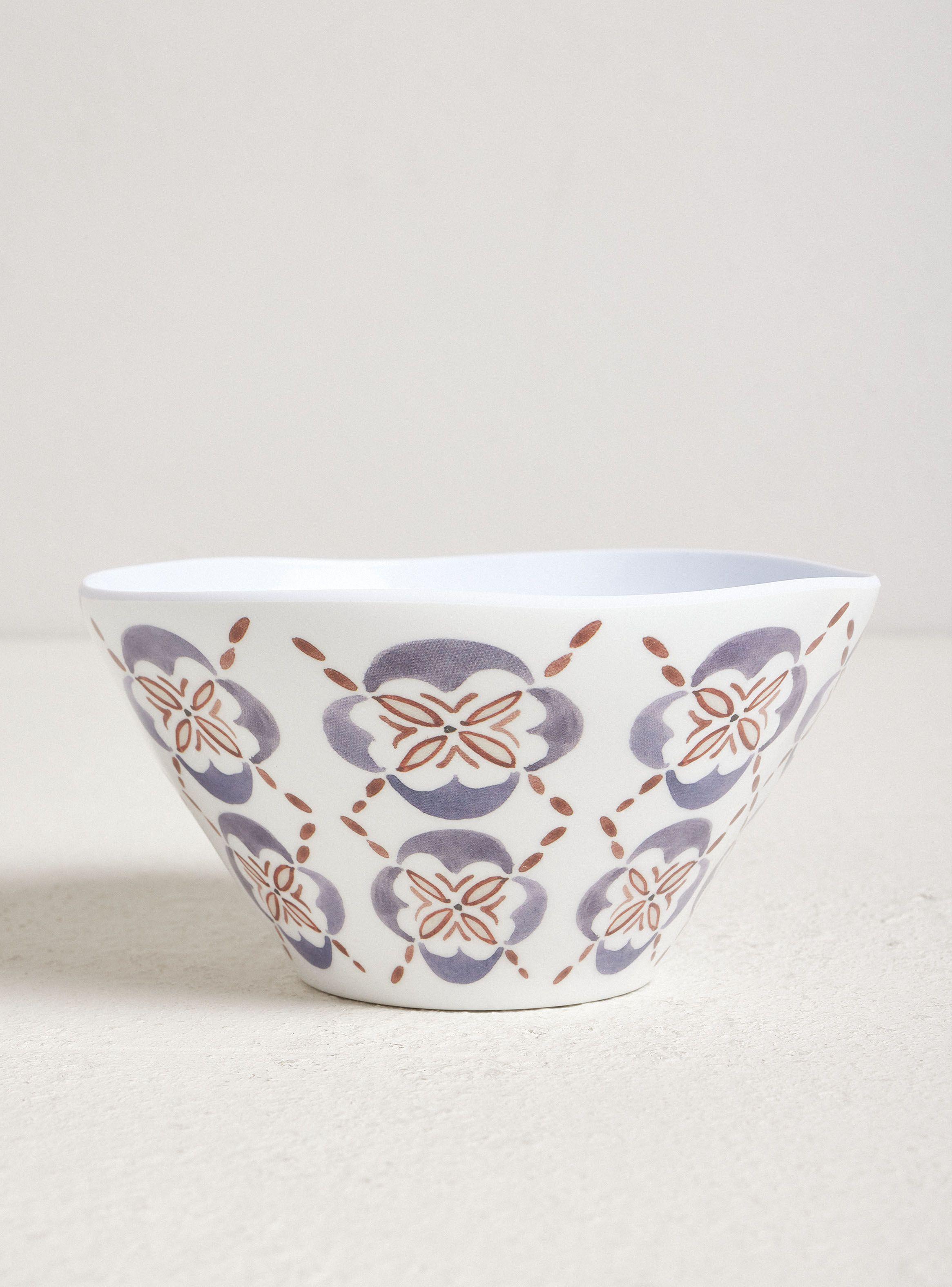 Set 4 Bowls Melamina Marruecos 15 cm-1
