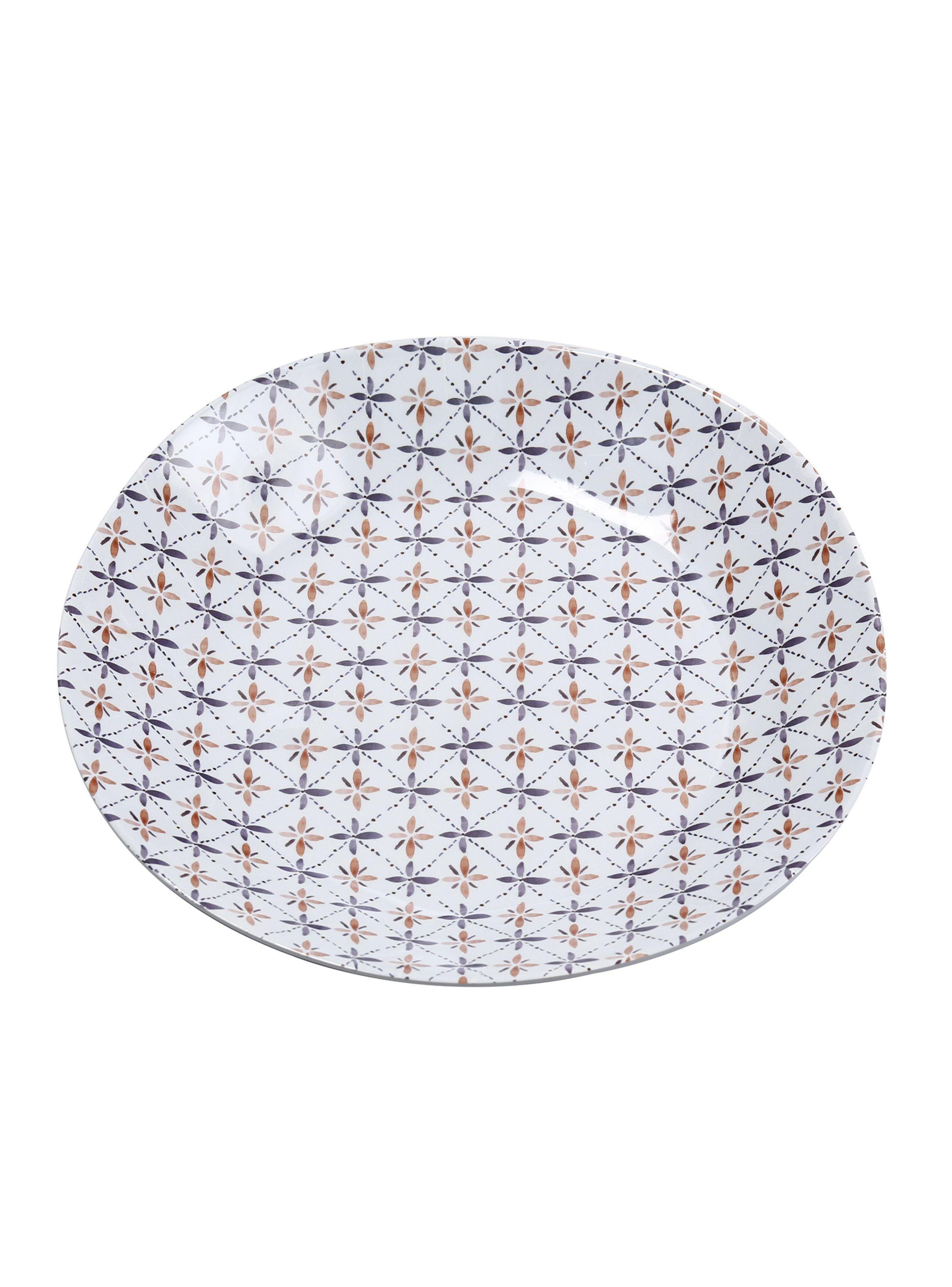 Set 4 Platos Principales Melamina Marruecos-7