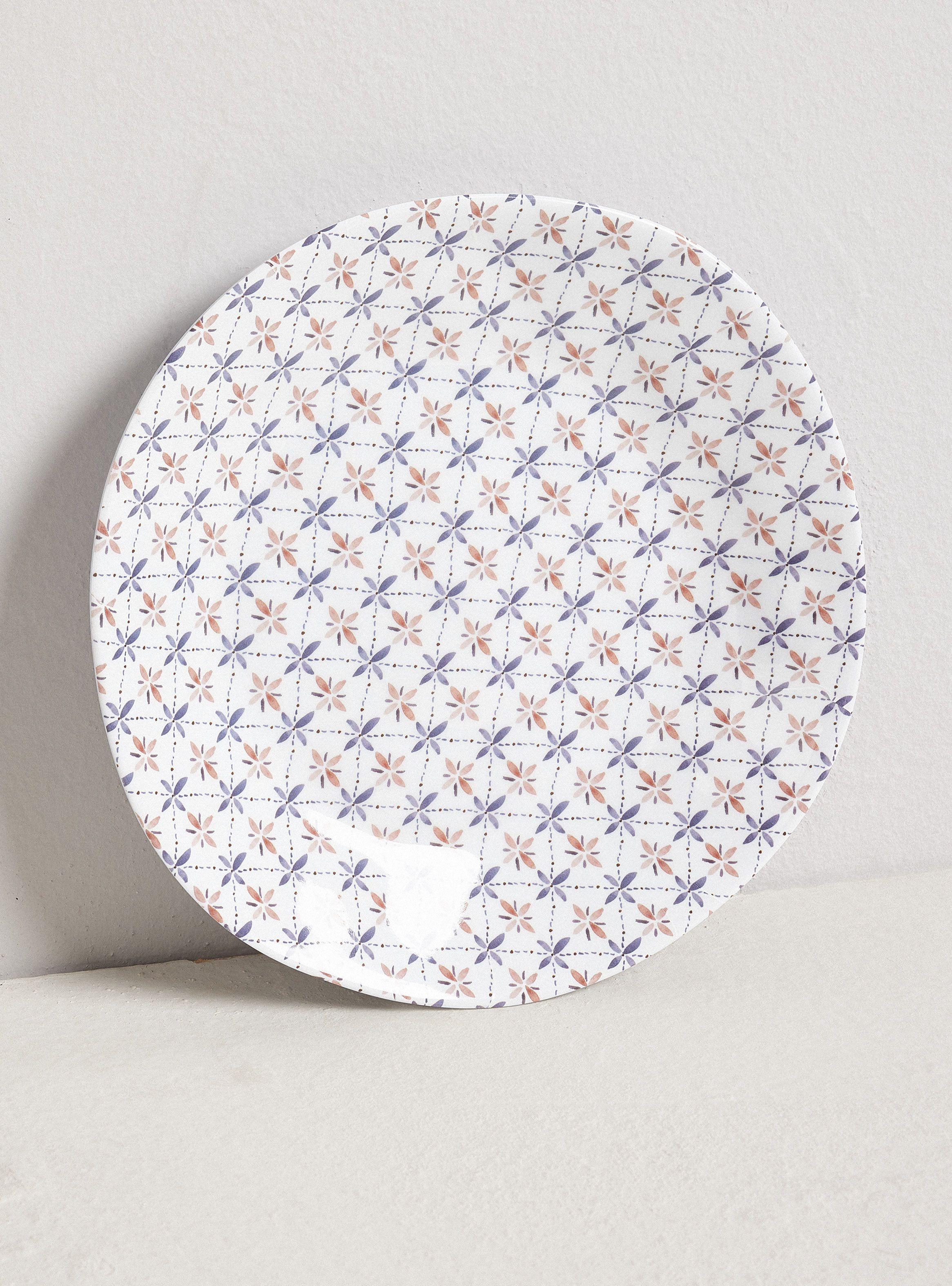 Set 4 Platos Laterales Melamina Marruecos-1