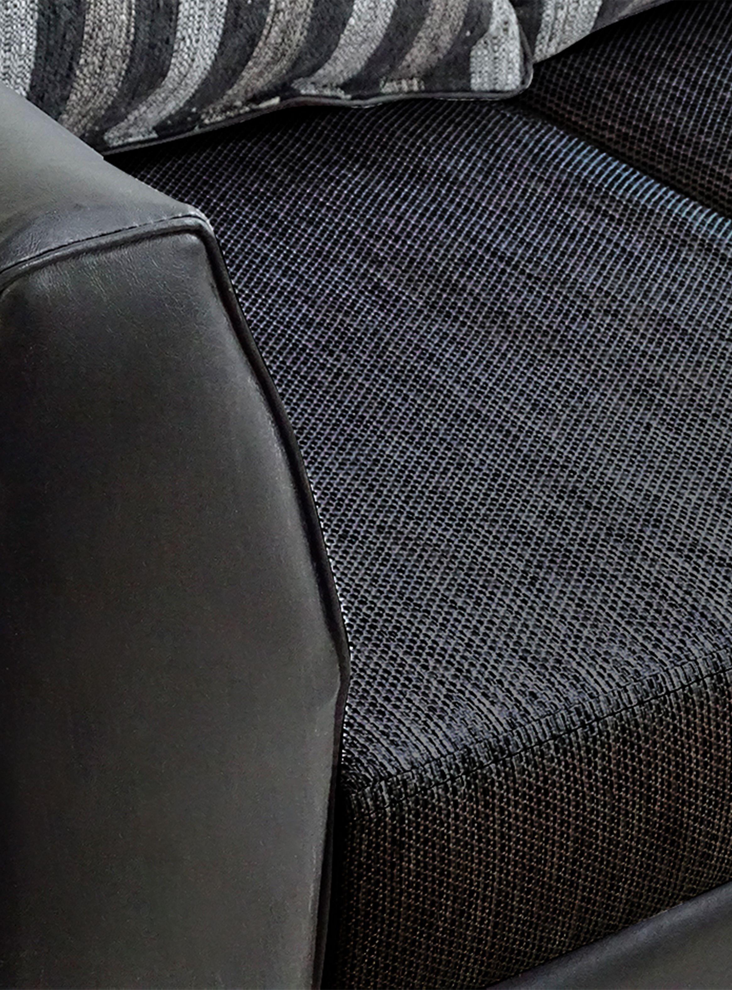Juego Living Valentino 2 Cuerpos + Sillones Tela/PU-2