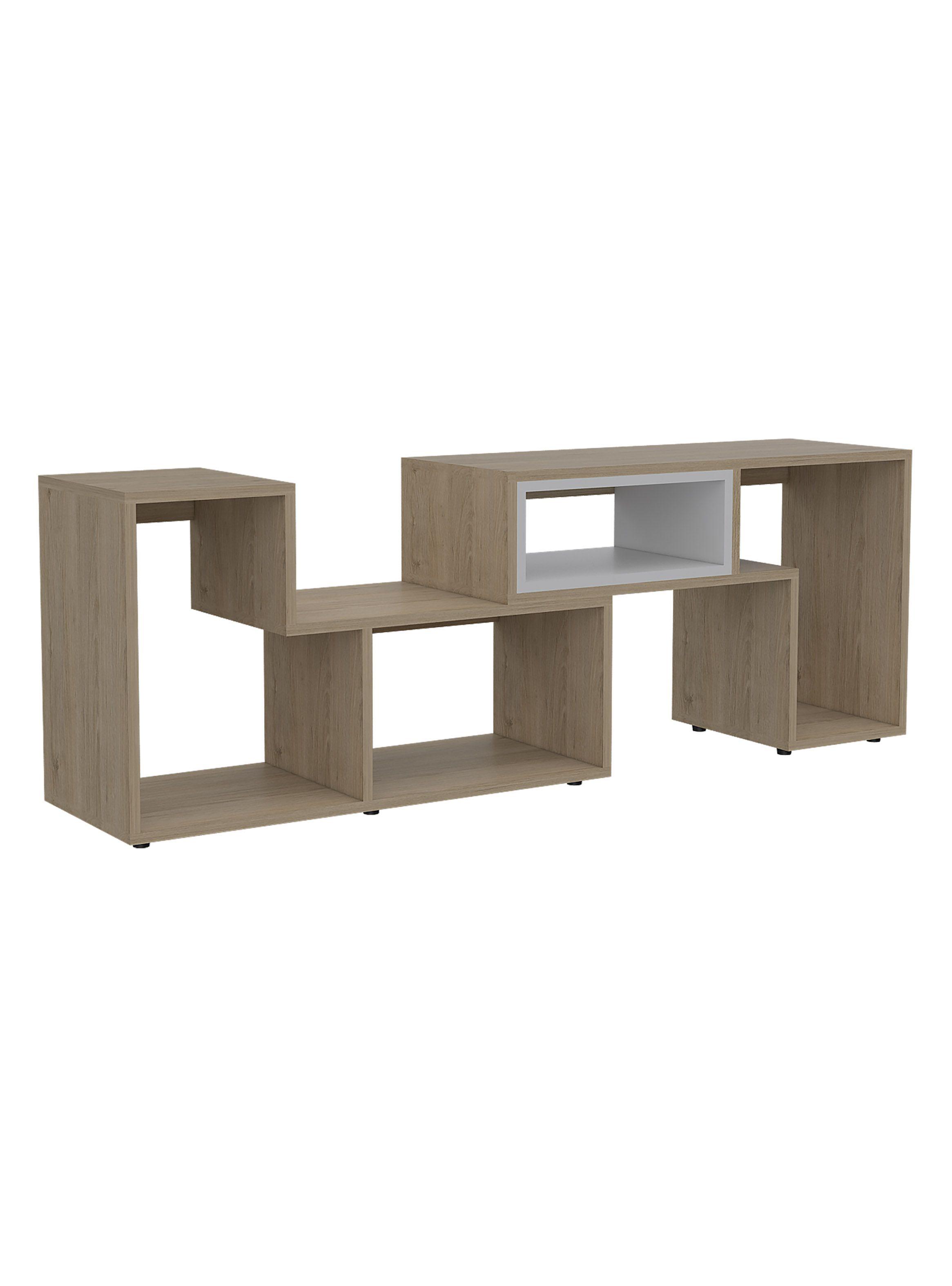 Bar Esquinero + Rack TV40" Extensible + Mesa Centro-2