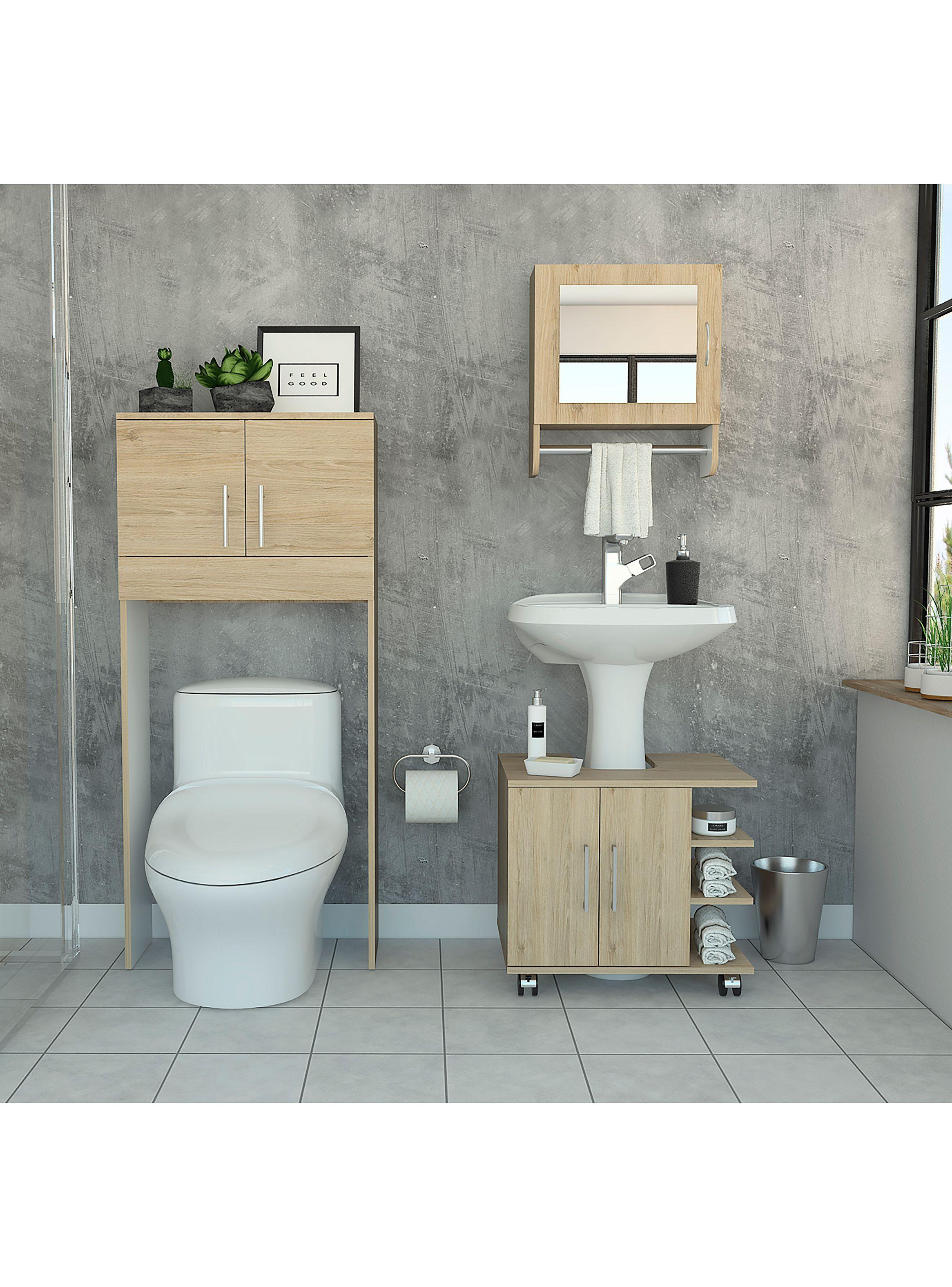 Botiquín + Optimizador Lavamanos + Baño Bath 300-4