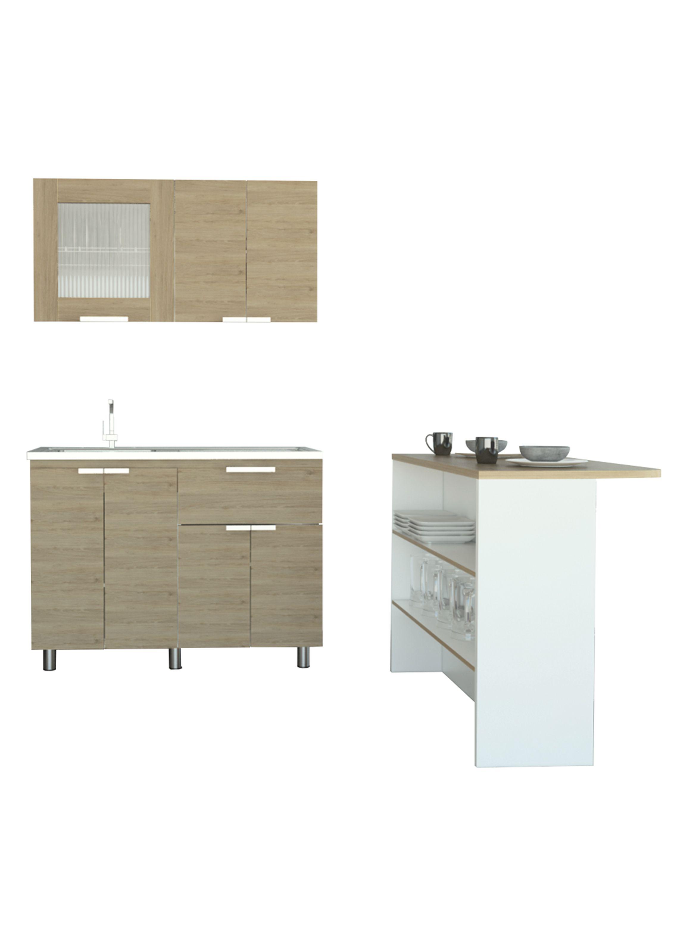 Mueble Inferior + Mueble Superior + Barra Auxiliar-0