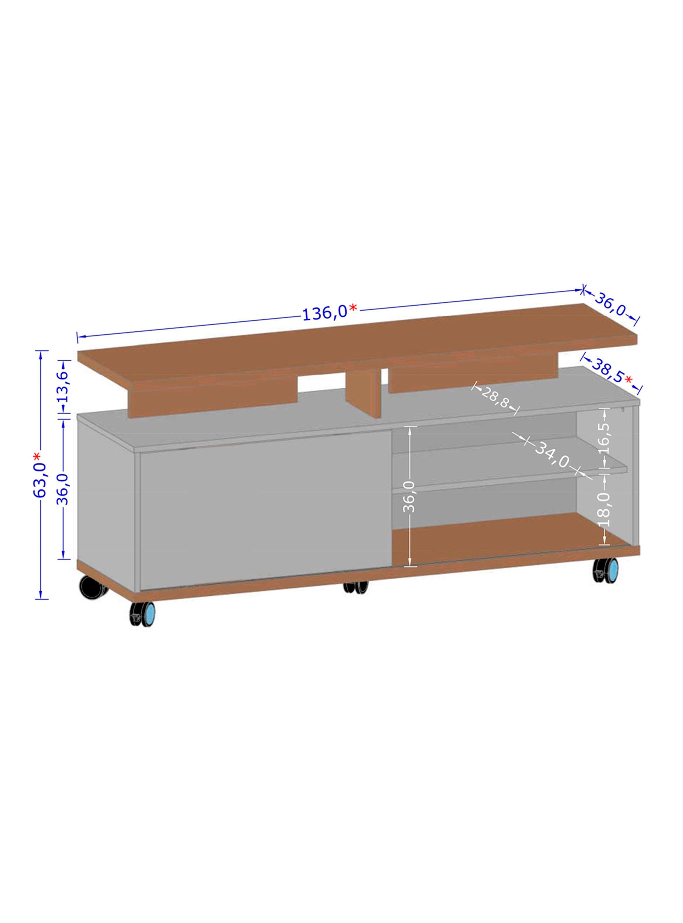 Rack Tv 52" Topazio-1