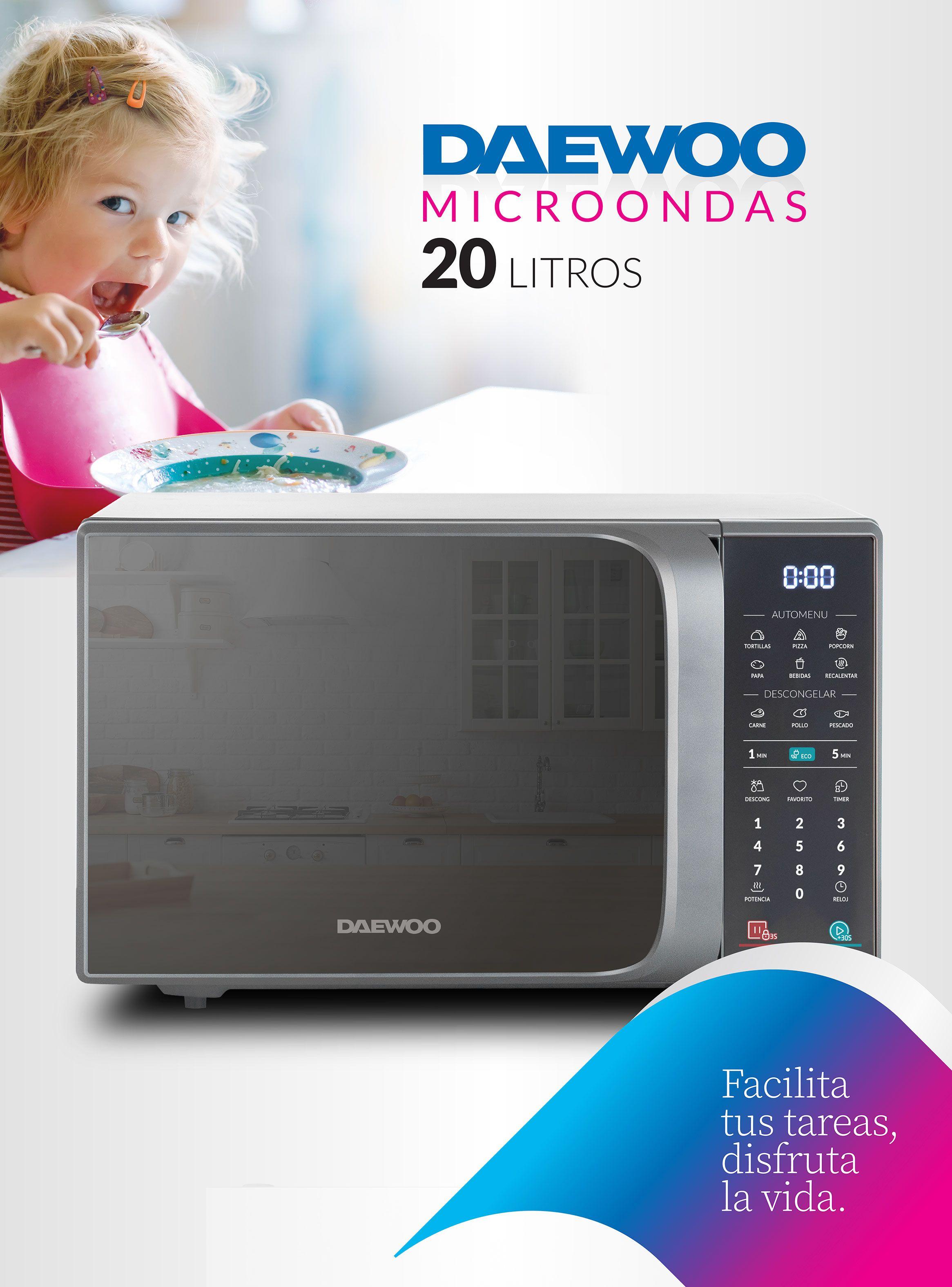 Microondas Digital 20 Litros Espejado D120DS-5