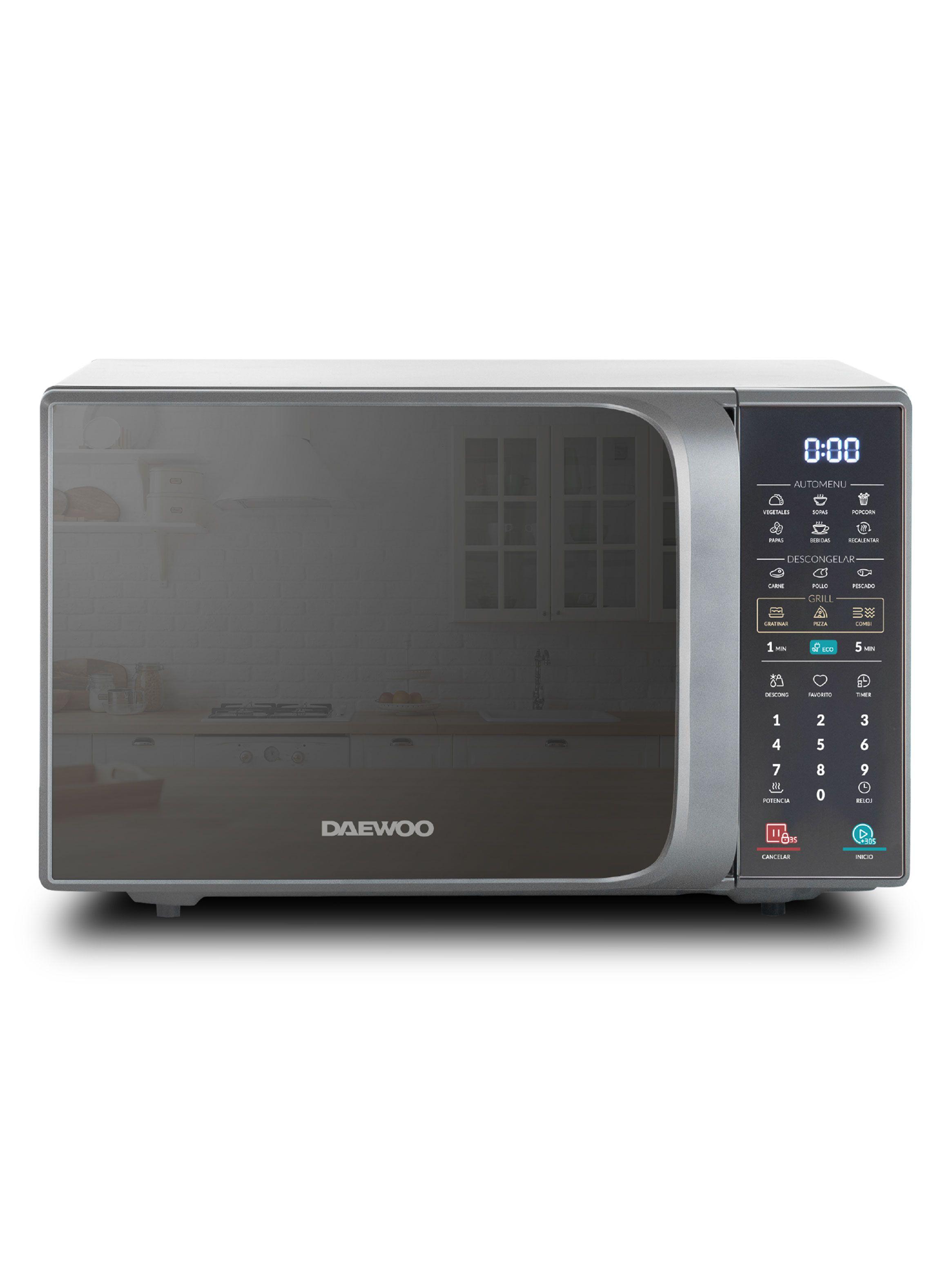 Microondas Digital 23 Litros Espejado con Grill D223DS-0