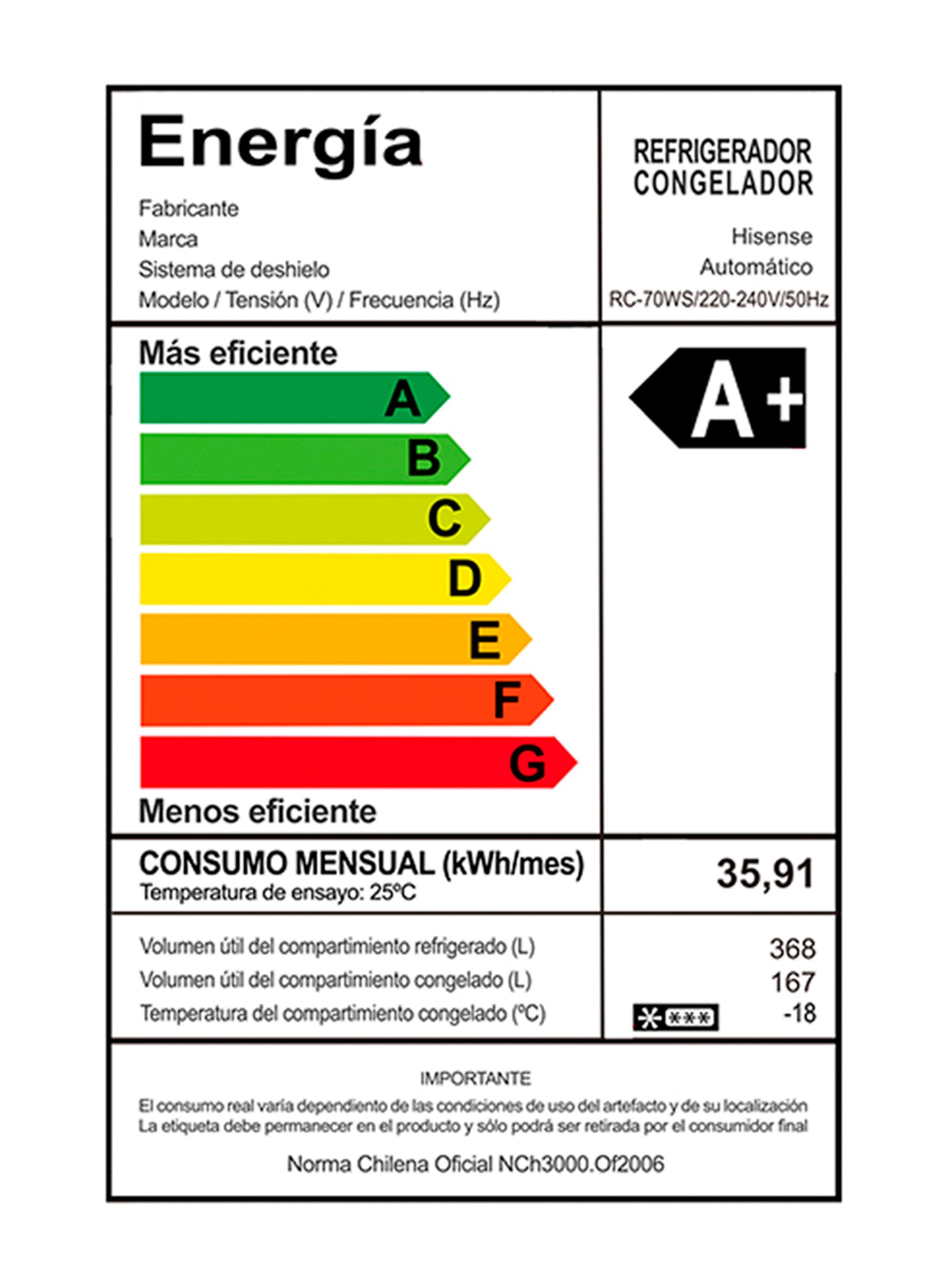 Refrigerador Side by Side No Frost 535 Litros RC-70WS-11