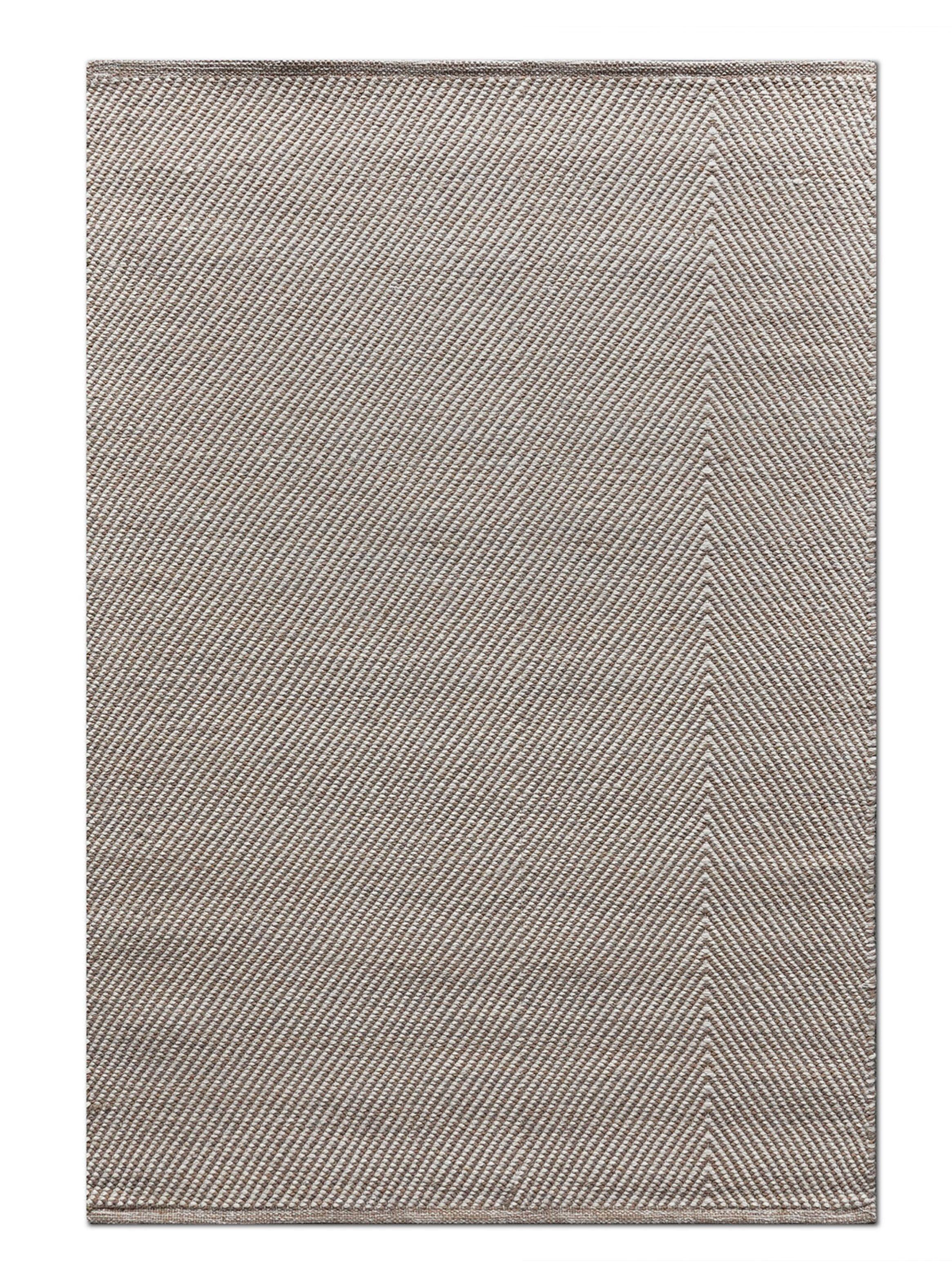 Alfombra Lana 170x240 cm Espiga Beige-0