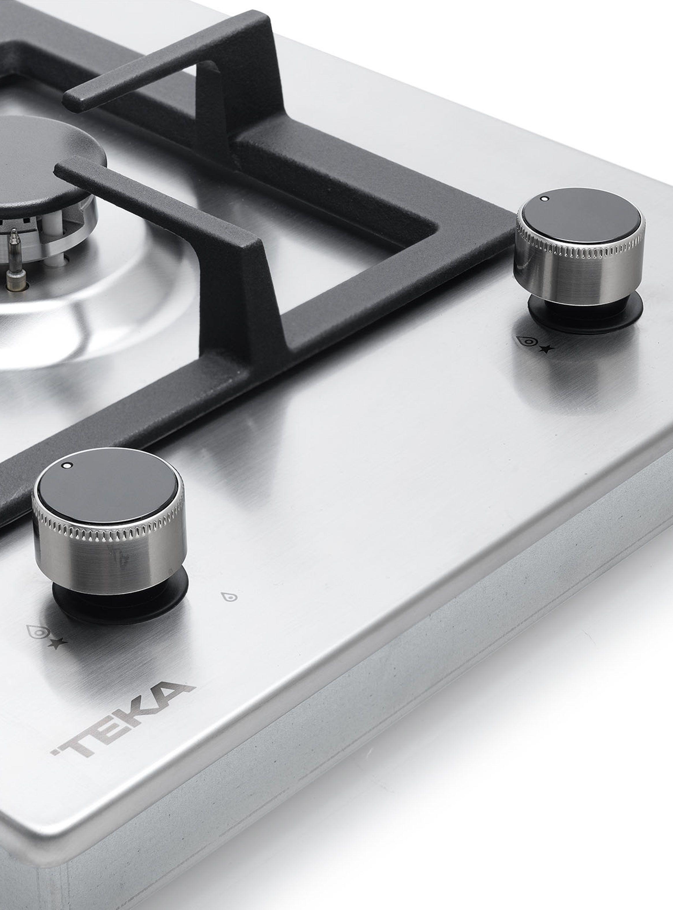 Cocina Encimera a Gas Modular 2 Quemadores EFX 30.1 2G AI AL CI Plata-5