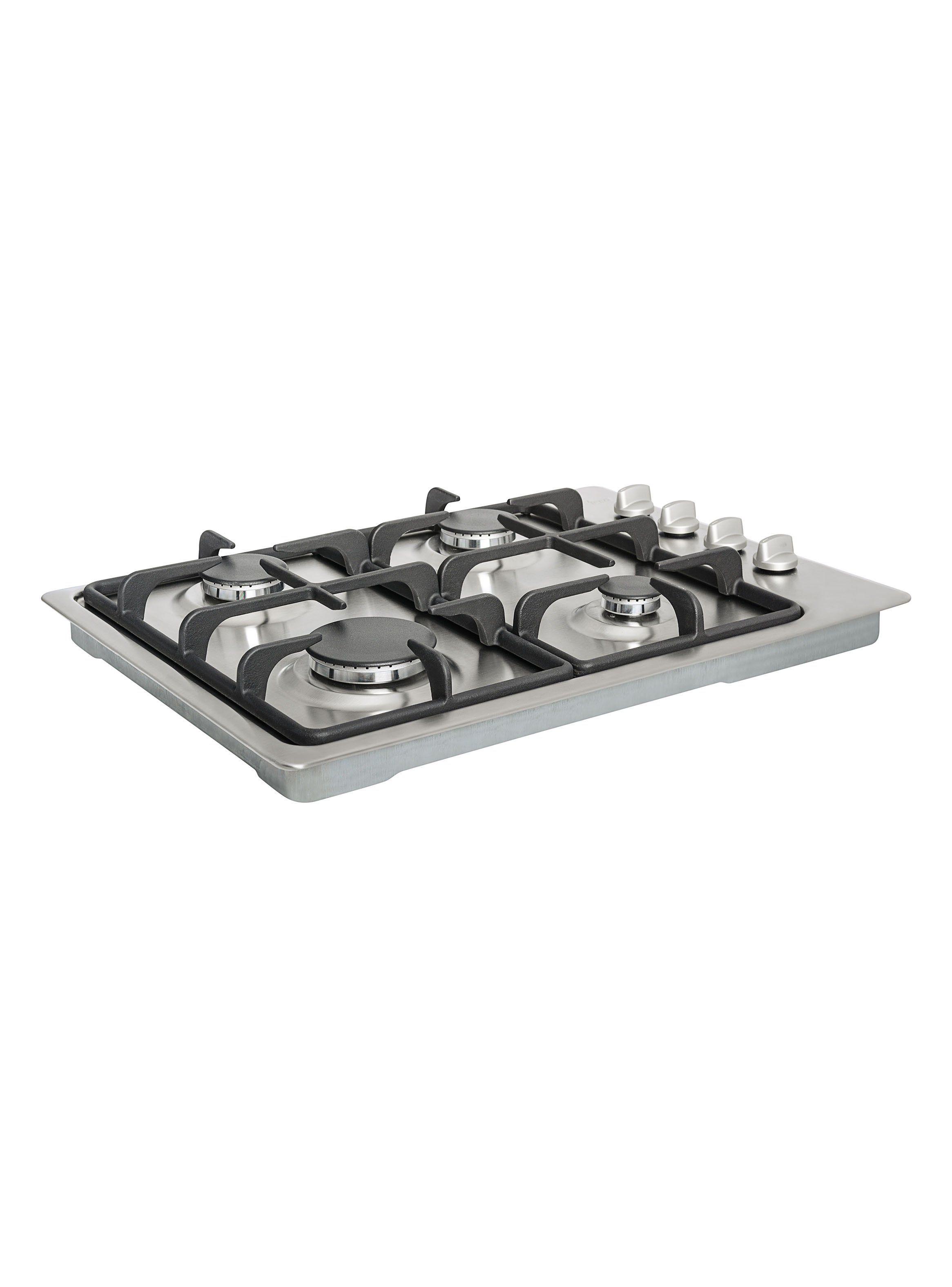 Cocina a Gas Cristal 4 Quemadores HLX 50 4G AI AL CI INOX NAT Plata-3