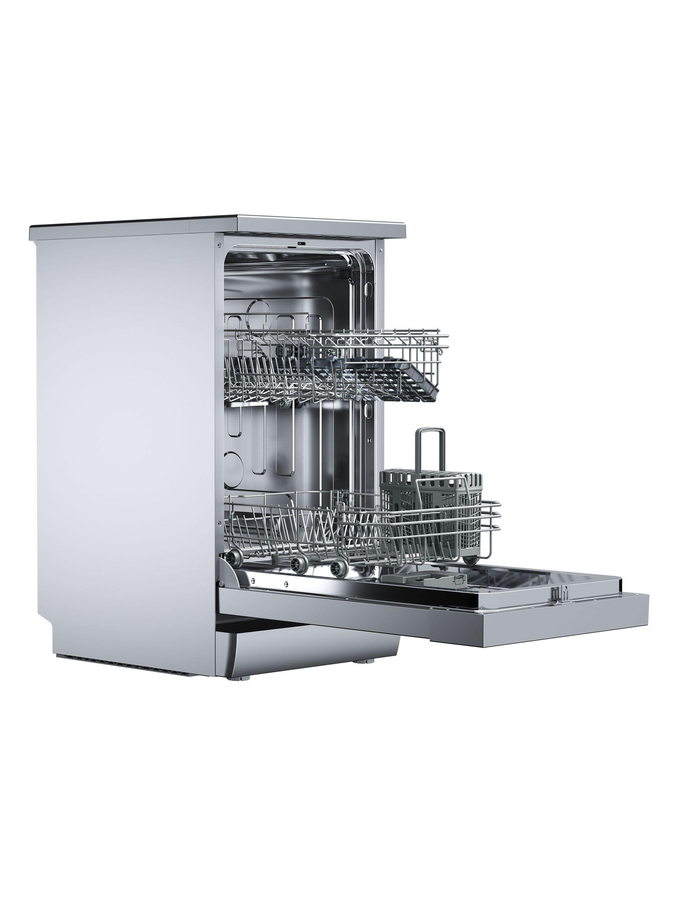 Lavavajillas Compacto Inox 10 Cubiertos Libre instalación DFS 44750 SS-2