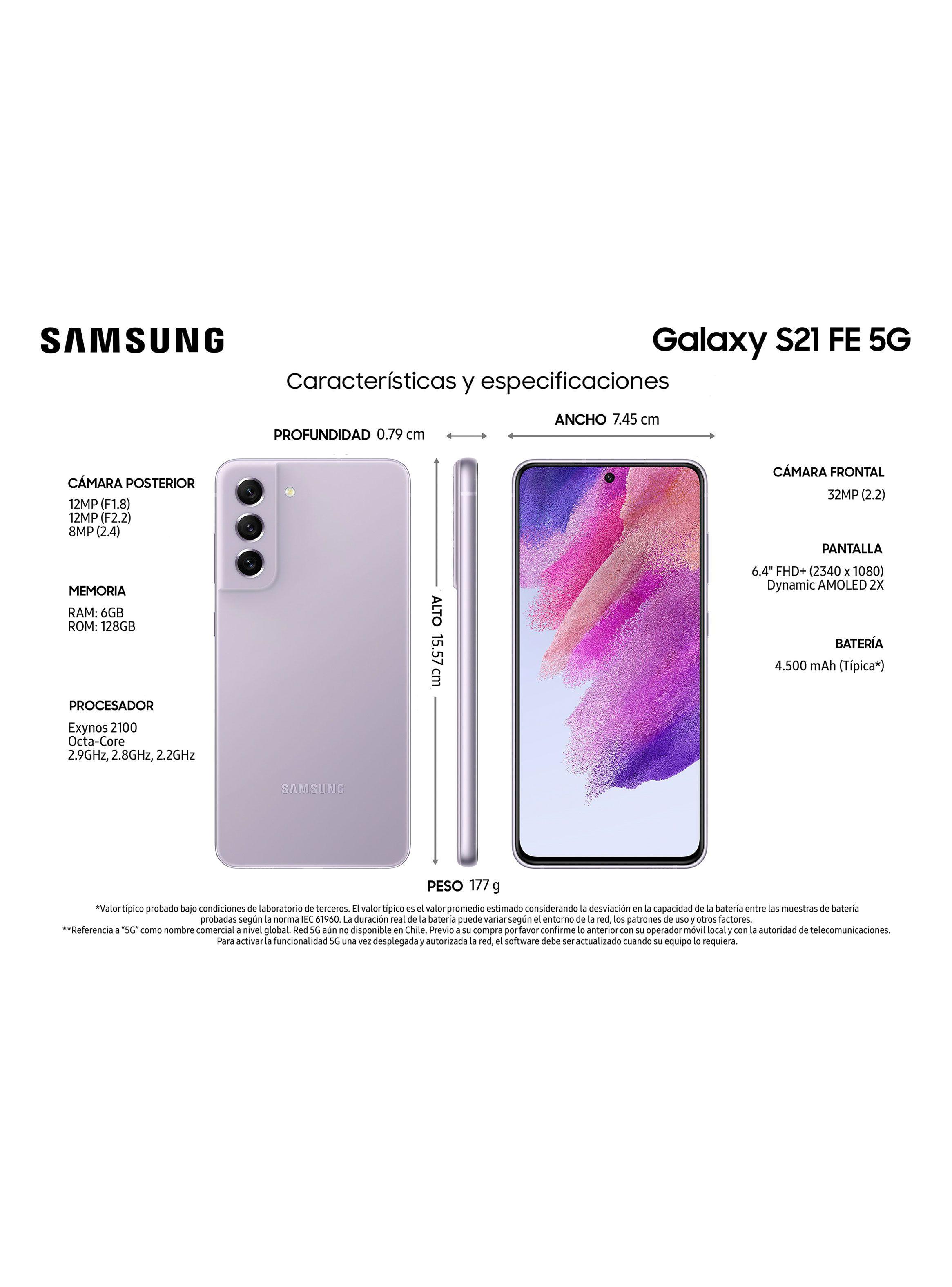 Smartphone Galaxy S21 FE 5G 128GB Lavender-1