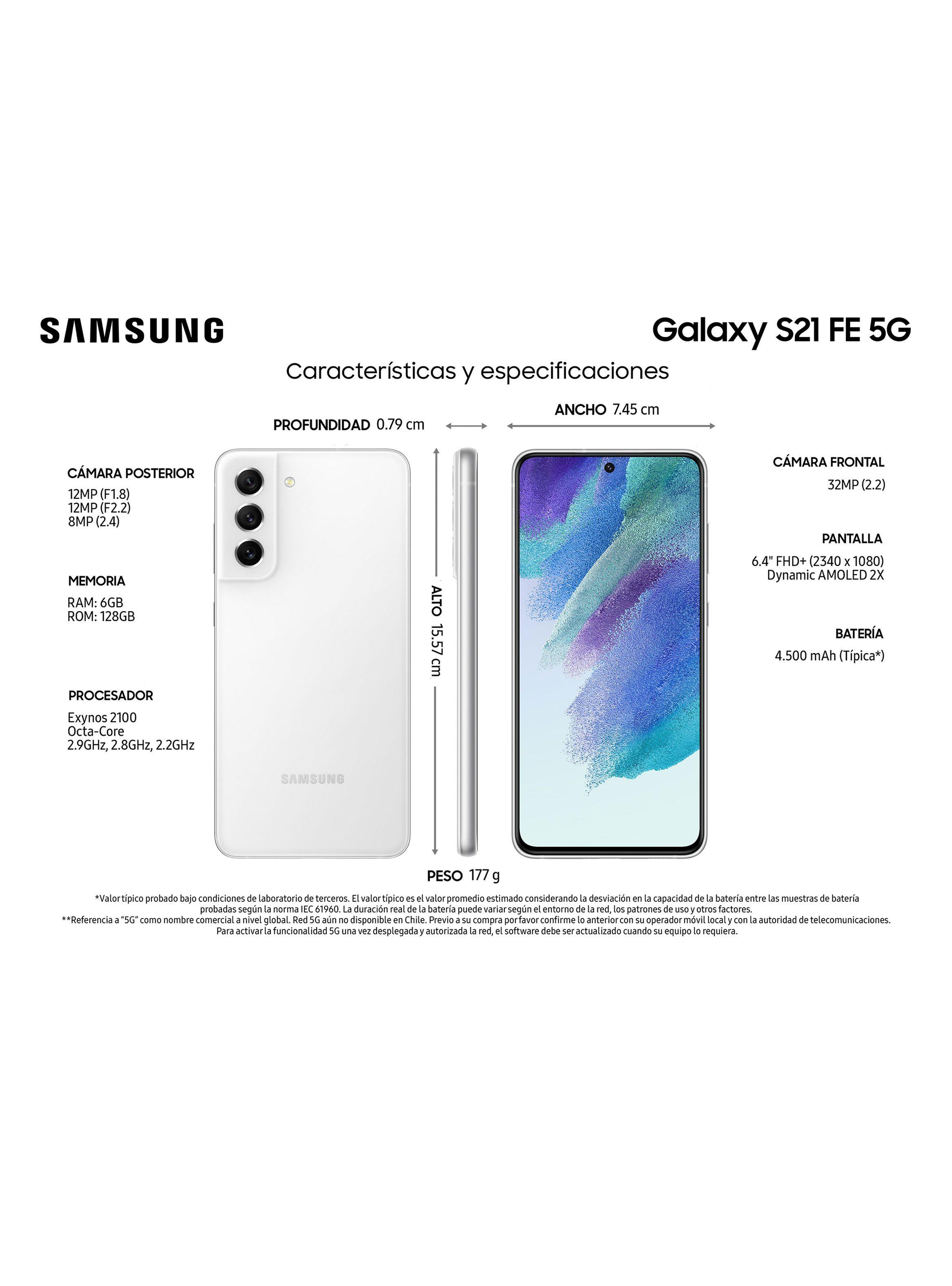 Smartphone Galaxy S21 FE 5G 128GB White-1