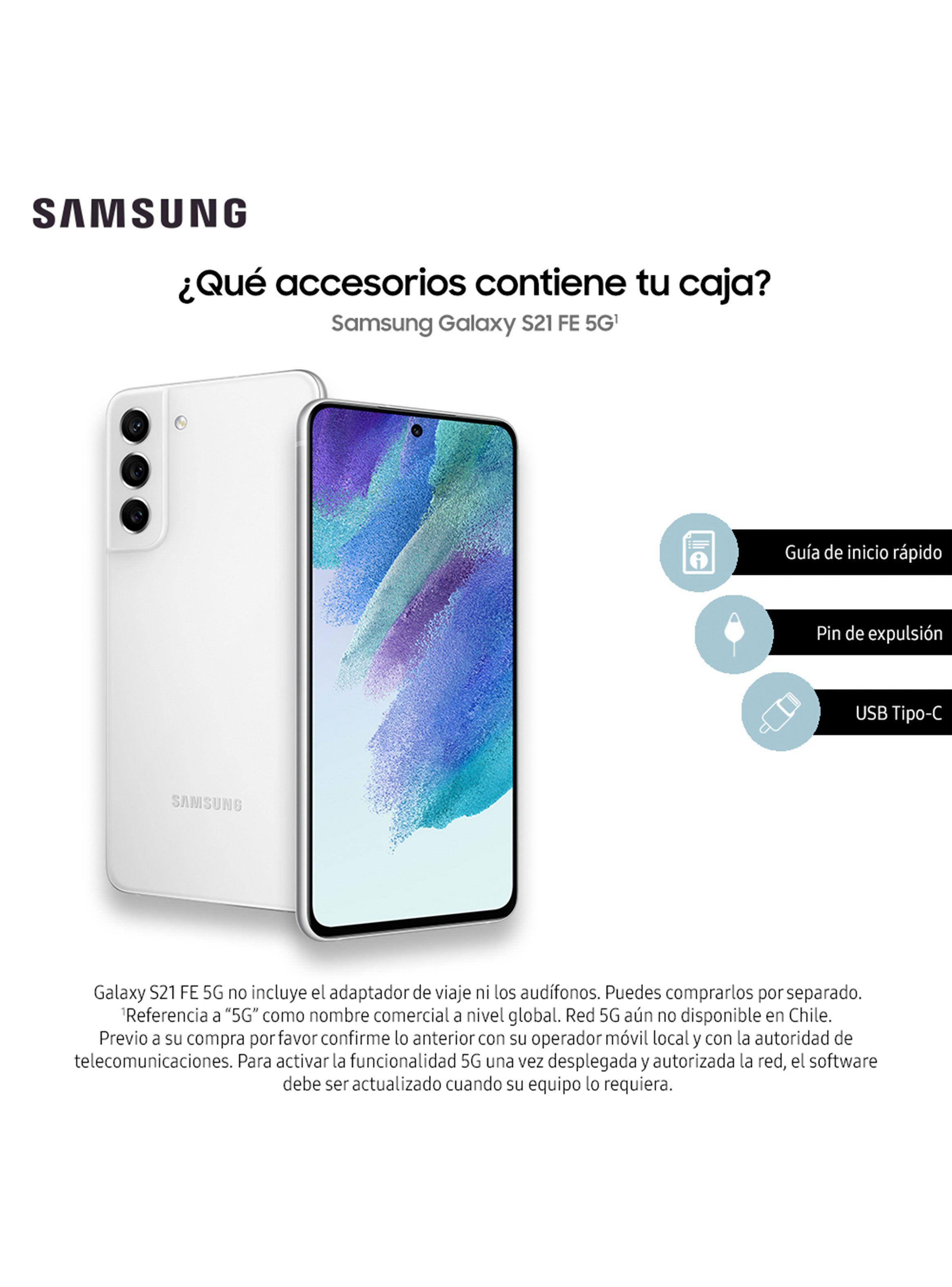 Smartphone Galaxy S21 FE 5G 128GB White-3