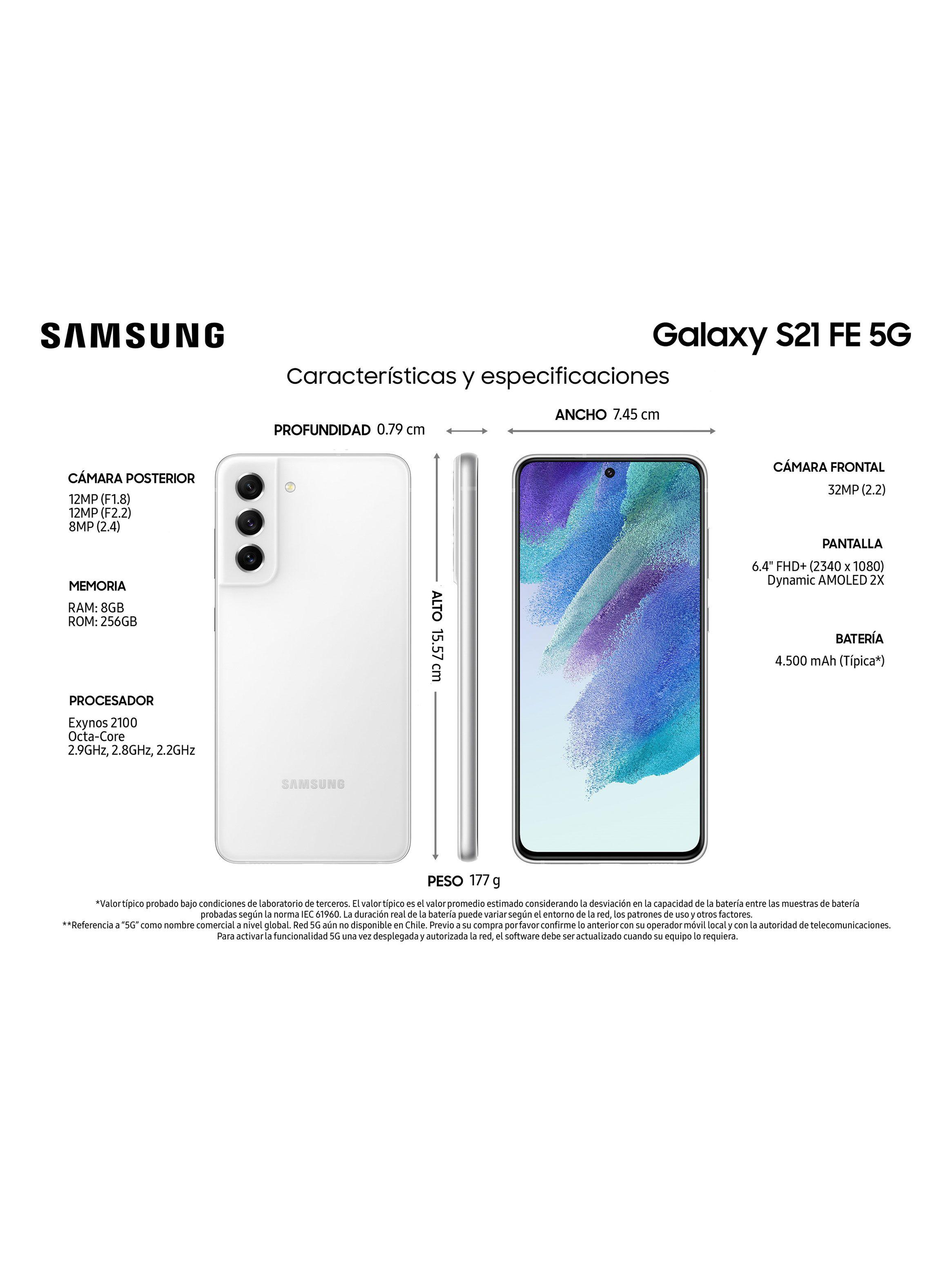 Smartphone Galaxy S21 FE 5G 256GB White-1