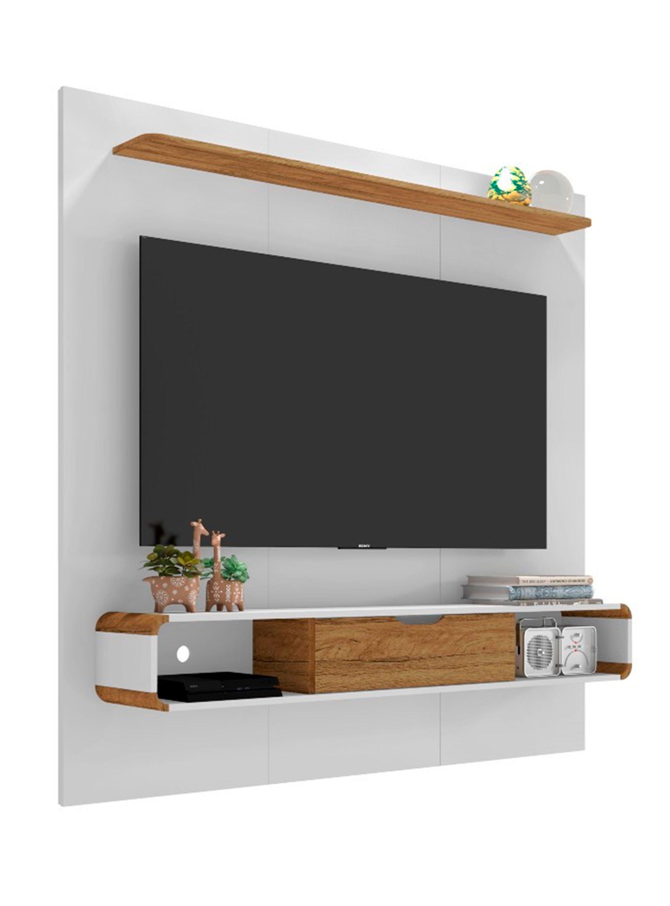 Panel Rack Tv 65" Lisboa Negro Canela-0