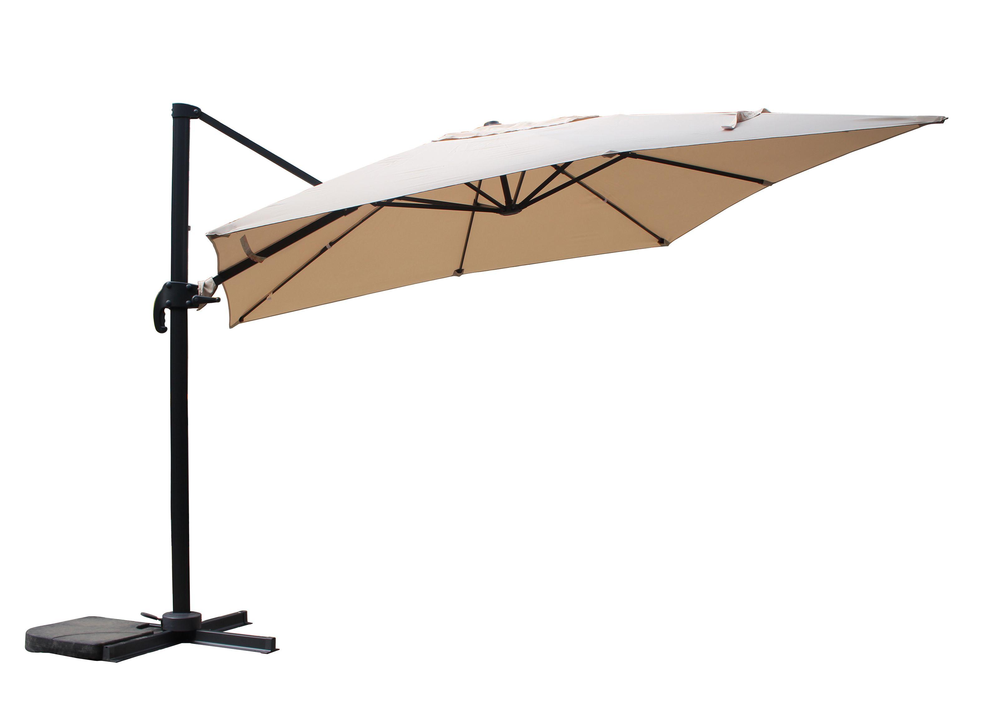 Quitasol Lateral Zapallar 300 x 300 cm Beige-2
