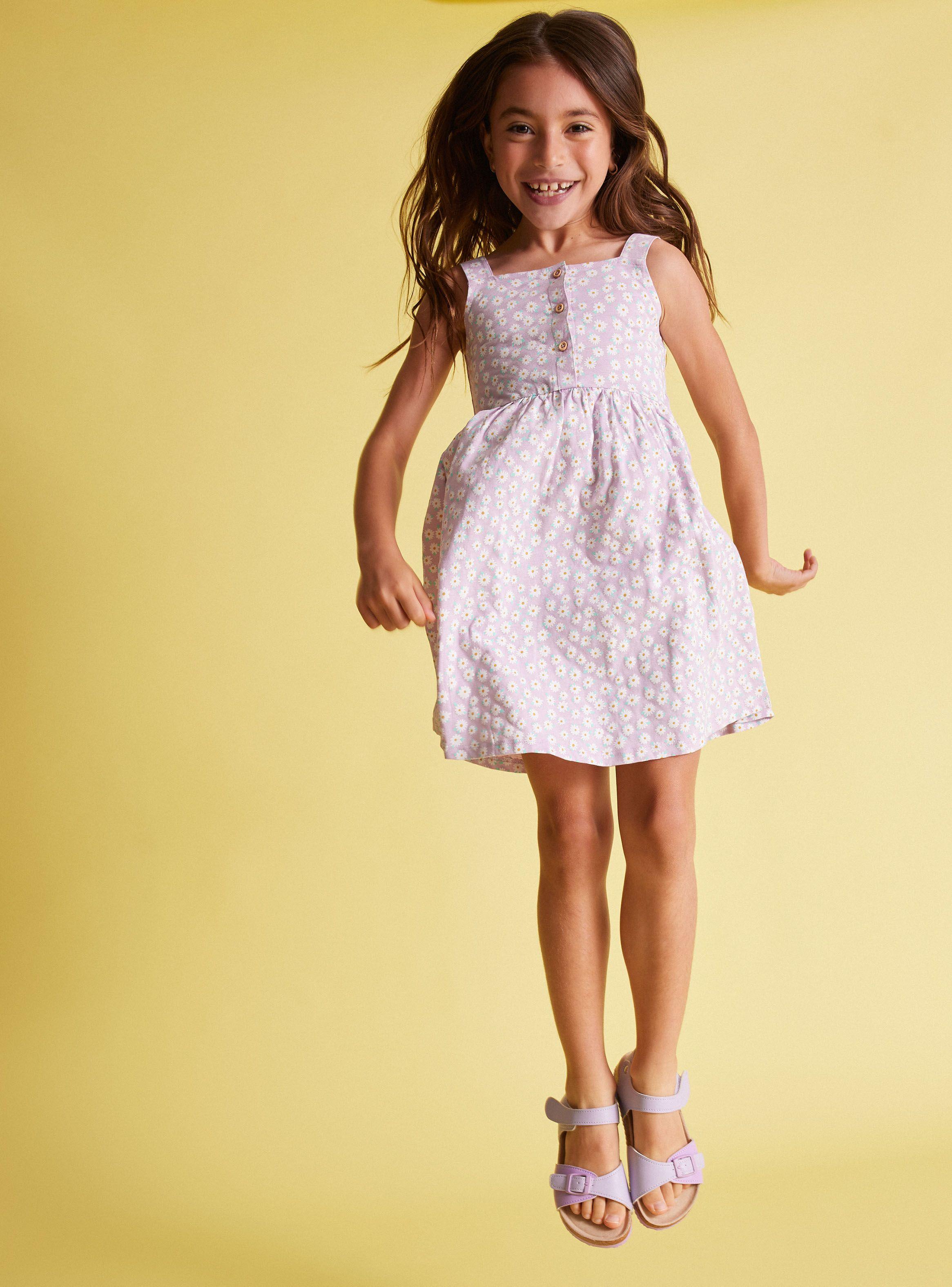 Vestido Botones Estampado-0