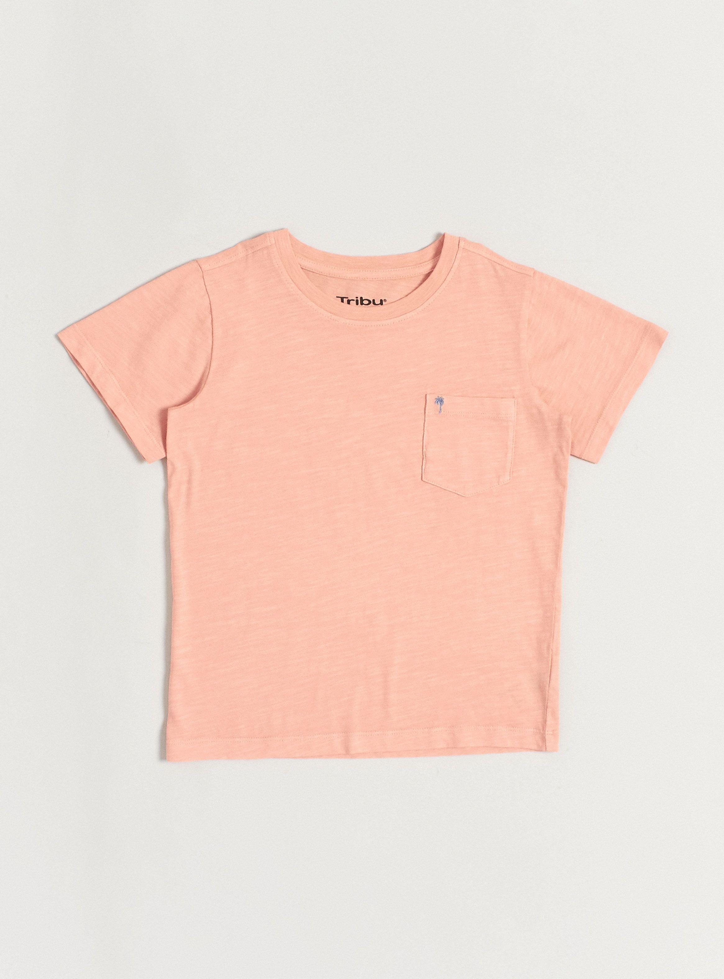 Polera Garment Dye Bolsillo-2